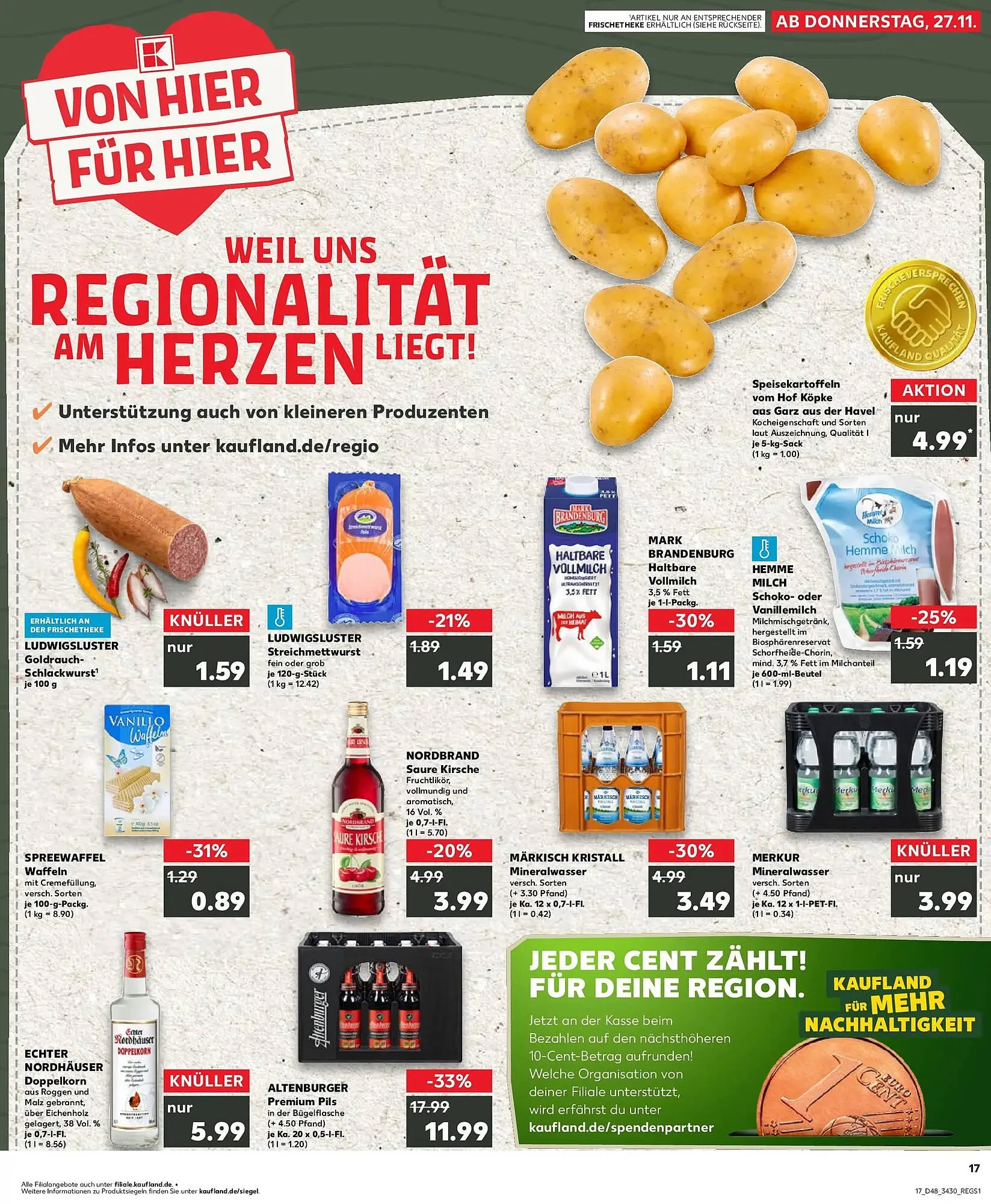 Kaufland Prospekt von 30. November bis 3. Dezember 2025 - Prospekt seite 17