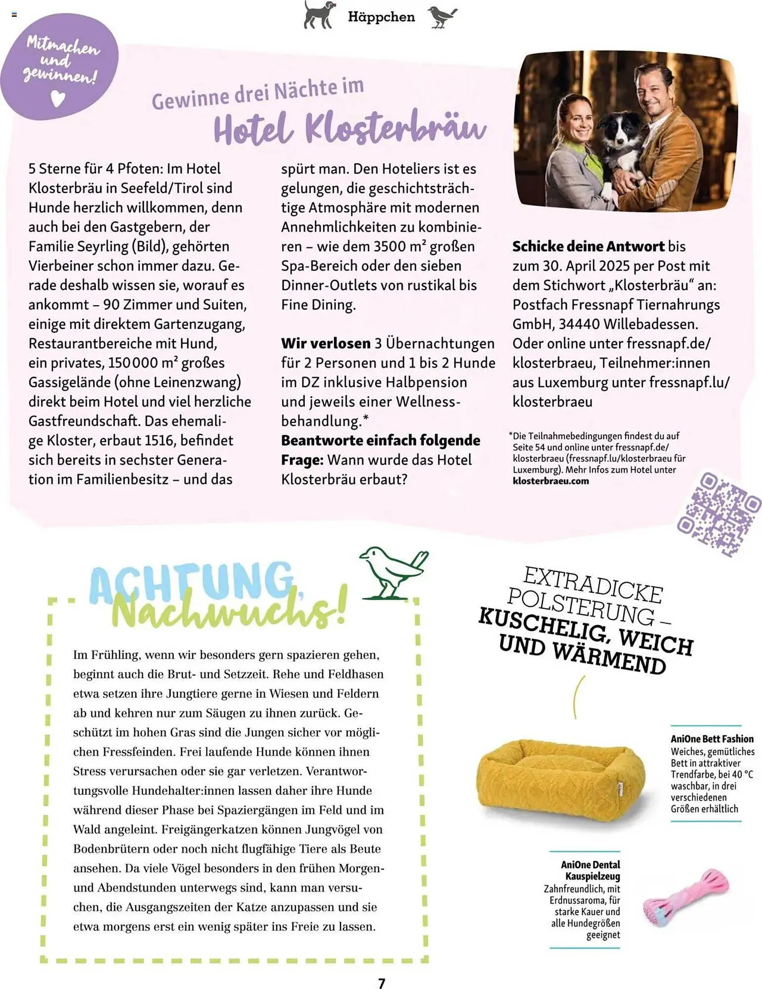 Fressnapf Prospekt von 1. März bis 30. April 2025 - Prospekt seite 7