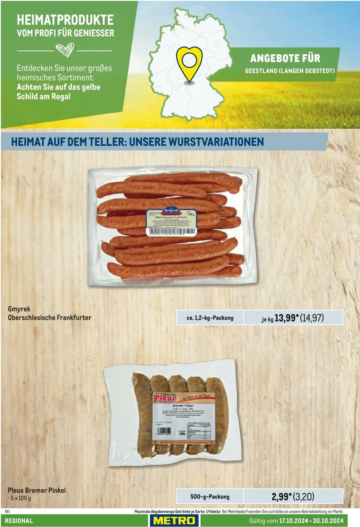 Metro Aktueller Prospekt von 10. Juli bis 24. Juli 2025 - Prospekt seite 46