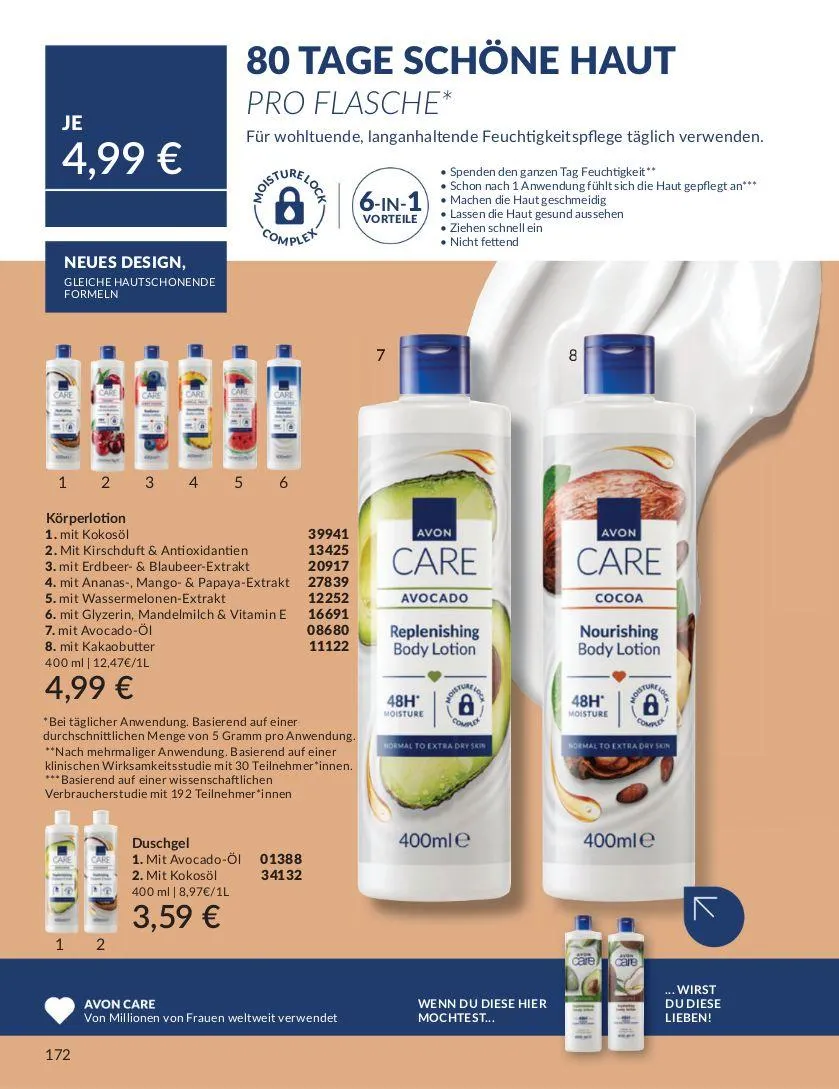 Avon Aktueller Prospekt von 9. April bis 23. April 2025 - Prospekt seite 172