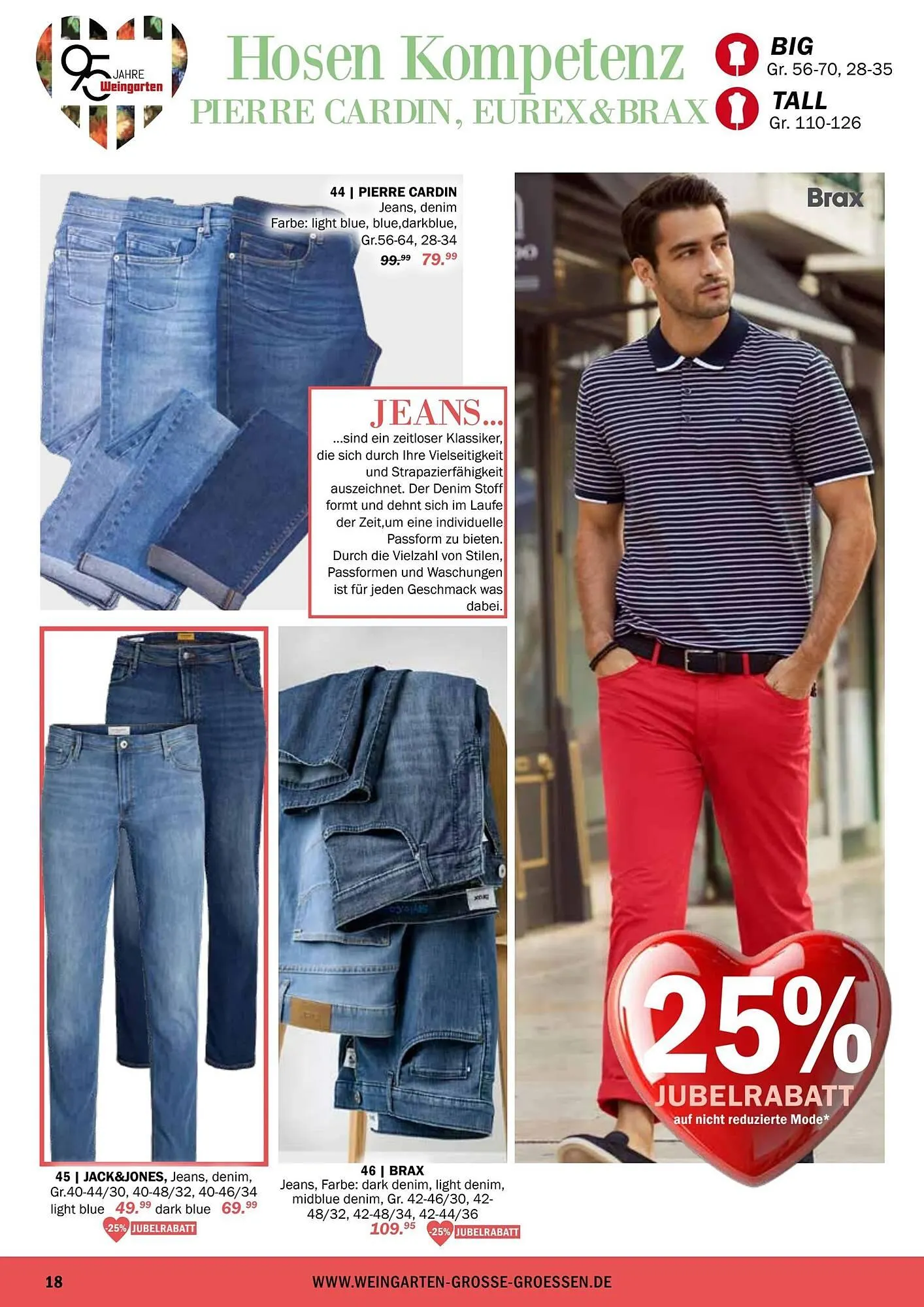 Modehaus Weingarten Prospekt von 2. April bis 1. Juni 2025 - Prospekt seite 18