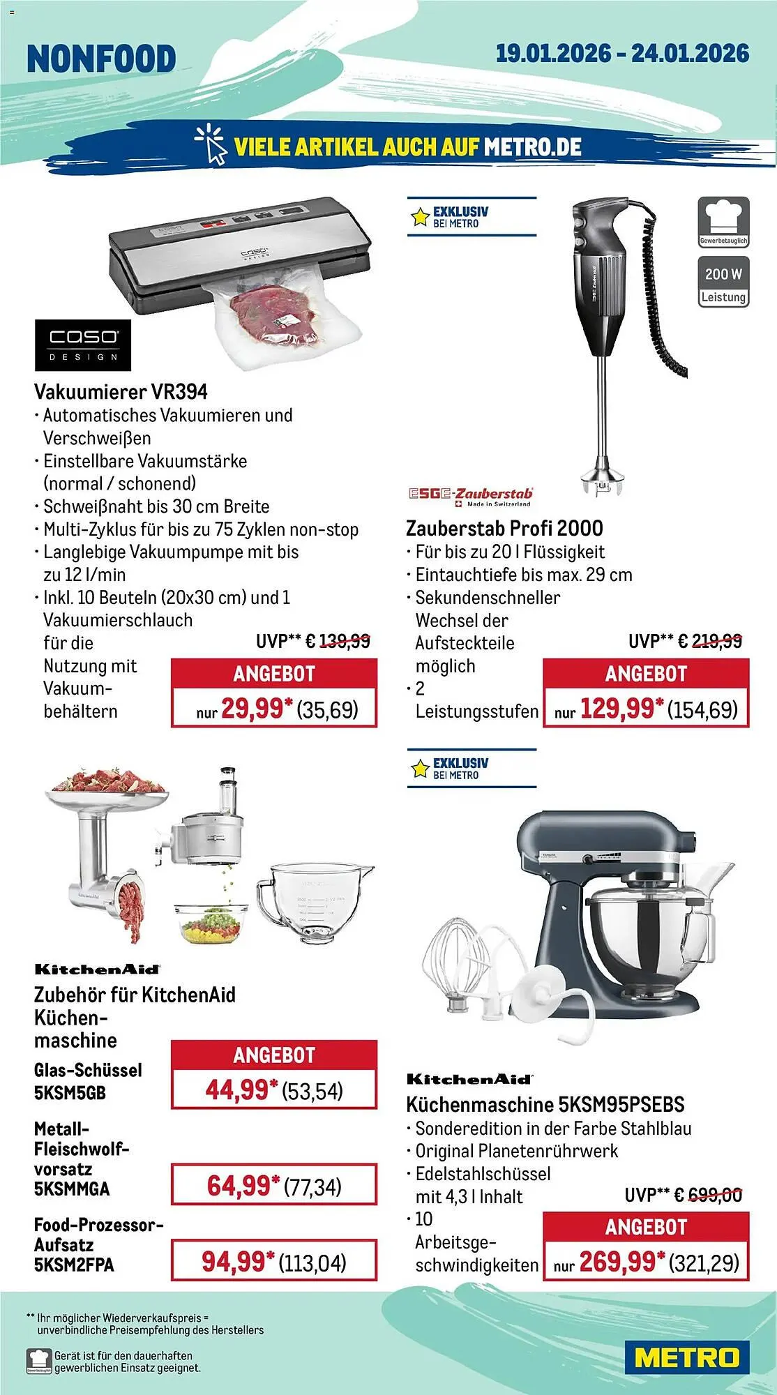 METRO Prospekt von 19. Januar bis 24. Januar 2026 - Prospekt seite 20