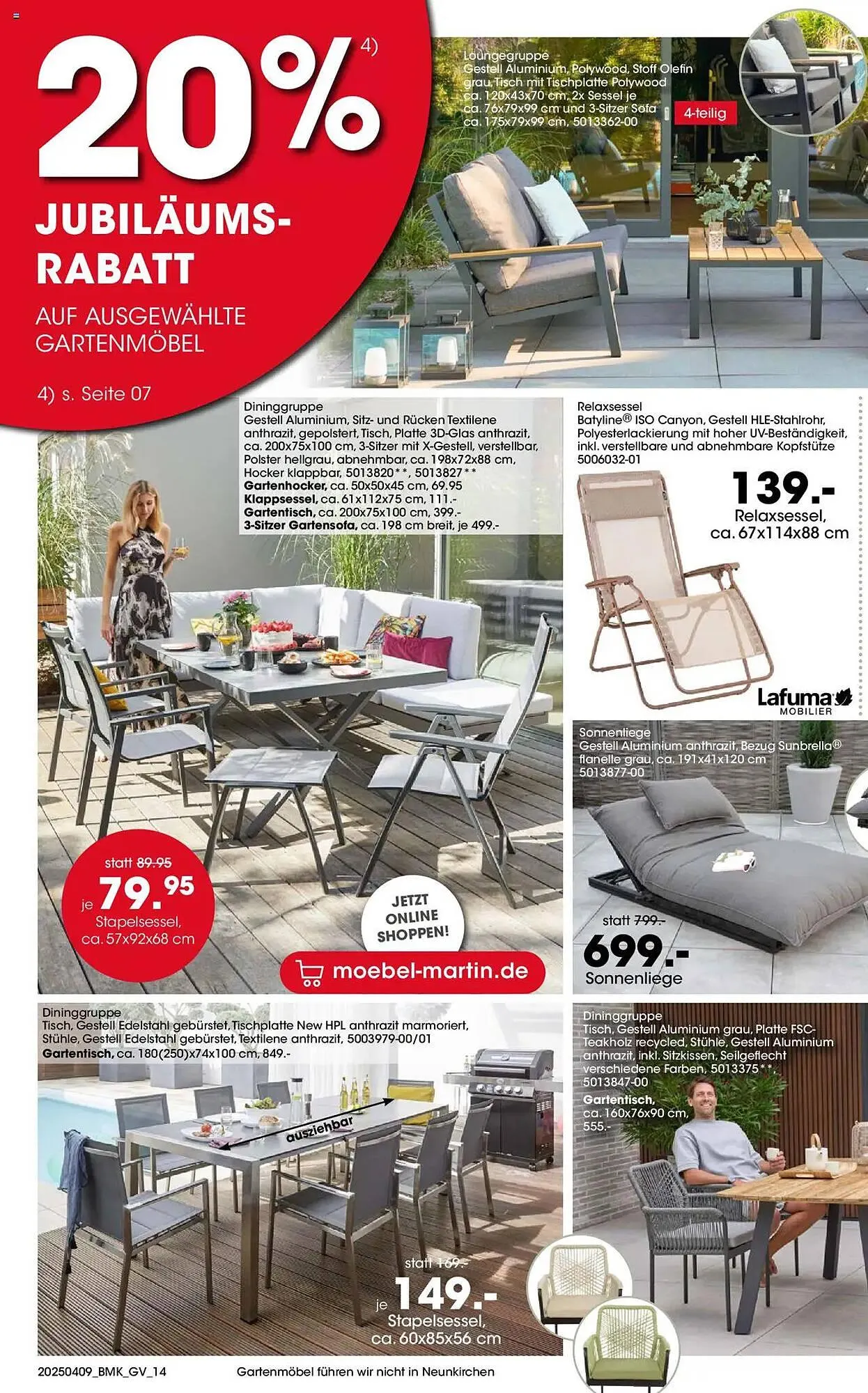 Möbel Martin Prospekt von 9. April bis 22. April 2025 - Prospekt seite 14