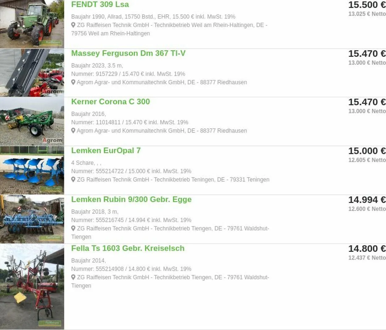 ZG Raiffeisen Aktueller Prospekt von 31. März bis 9. April 2025 - Prospekt seite 19