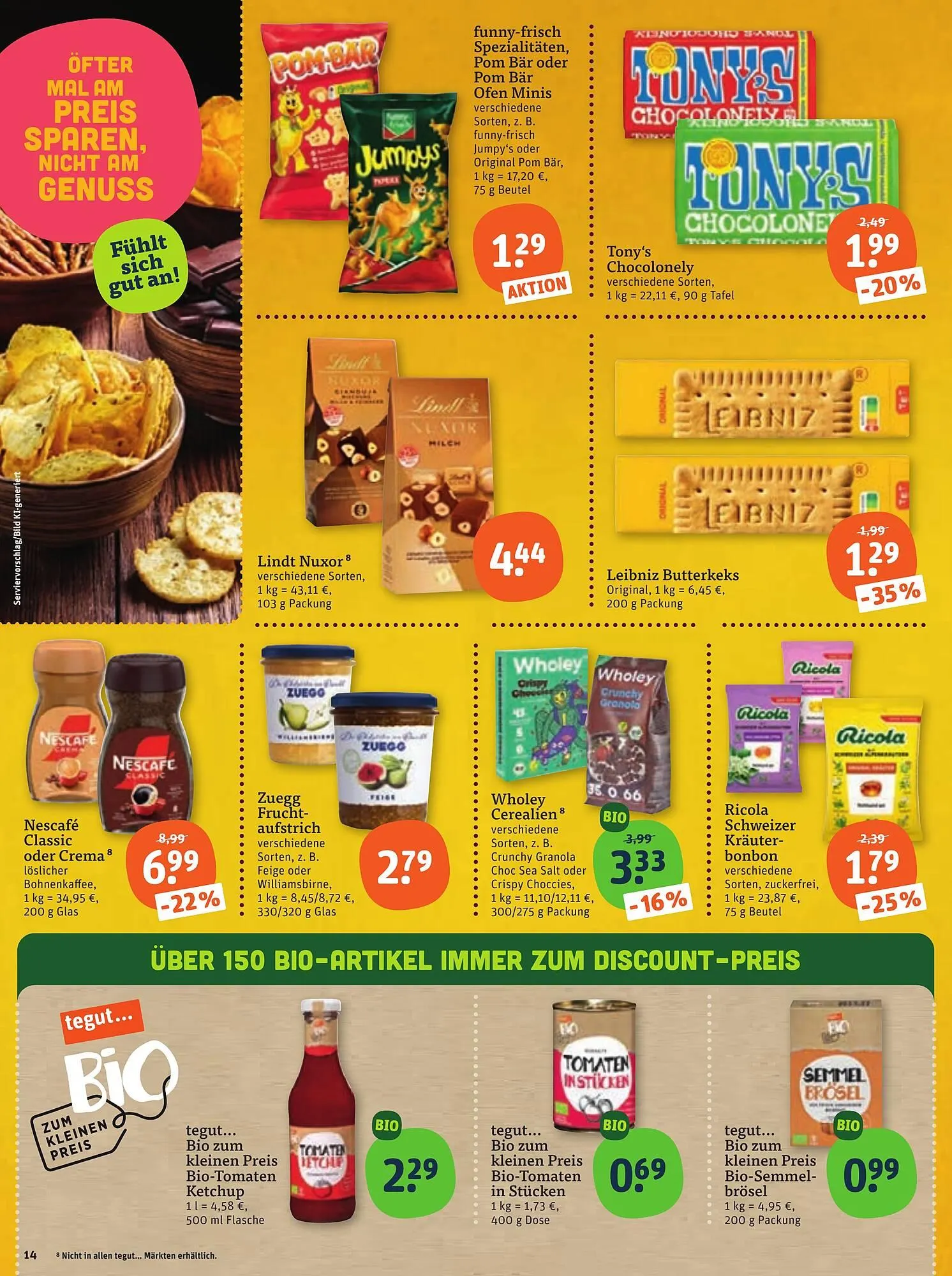 Tegut Prospekt von 6. April bis 11. April 2026 - Prospekt seite 16