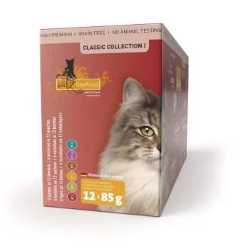 Catz finefood Nassfutter Katze Classic Collection Adult 12x85 g Multipack 1