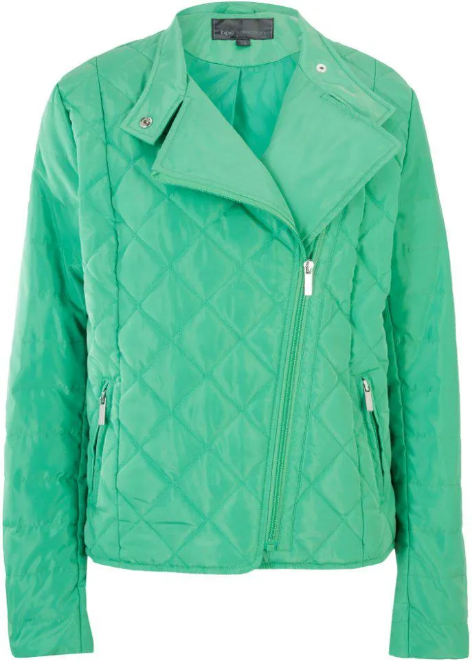 Leichte Stepp Biker-Jacke