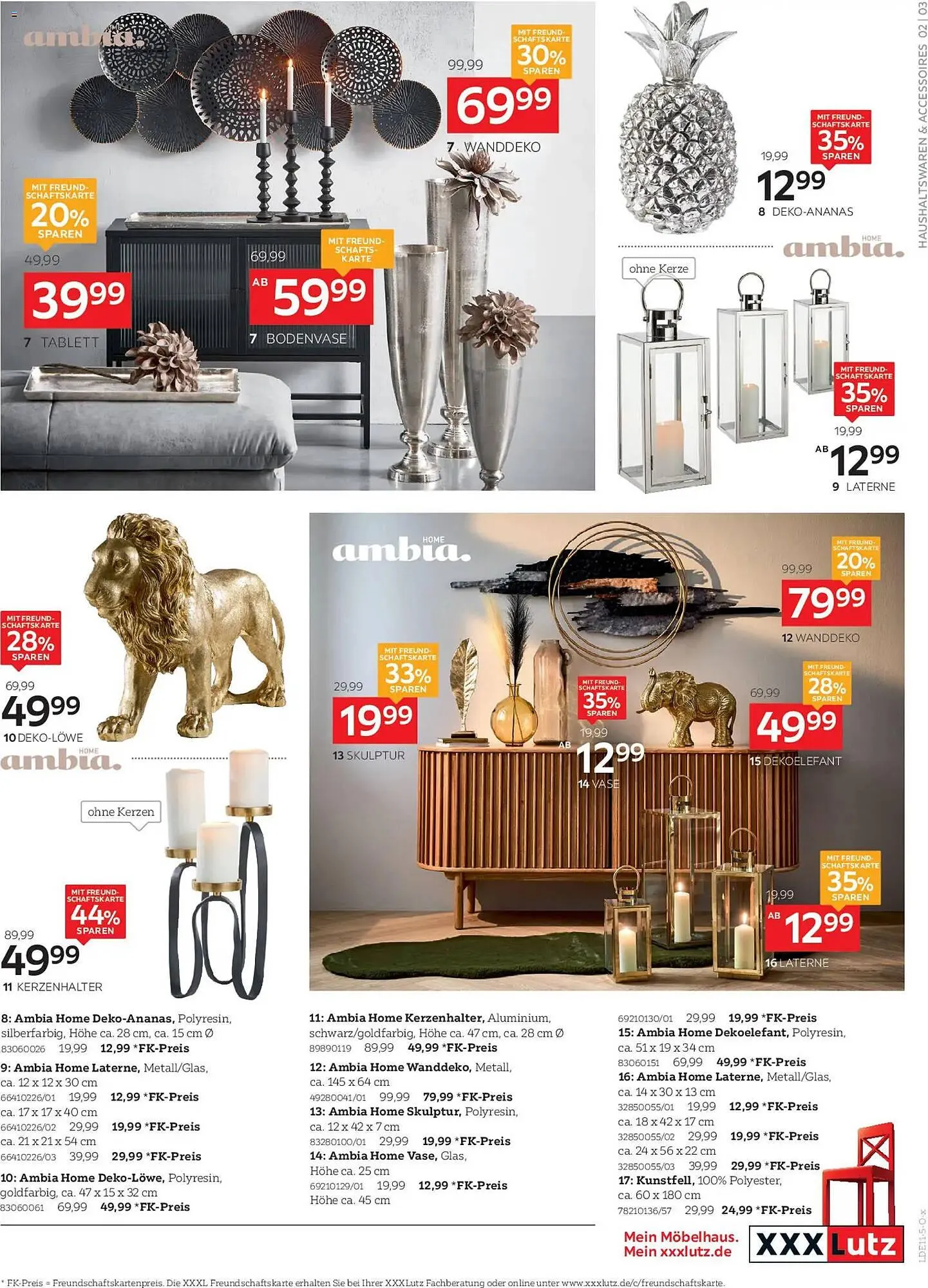 XXXLutz Prospekt von 26. Oktober bis 16. November 2025 - Prospekt seite 7