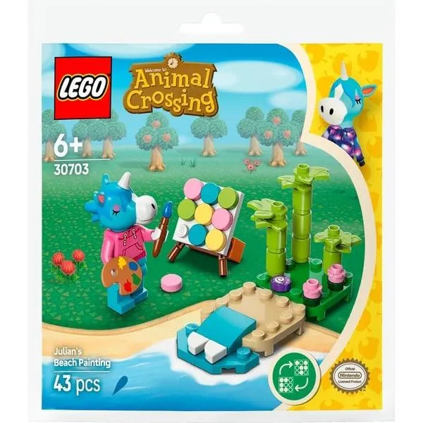 30703 Animal Crossing Jimmys Strandgemälde, Konstruktionsspielzeug