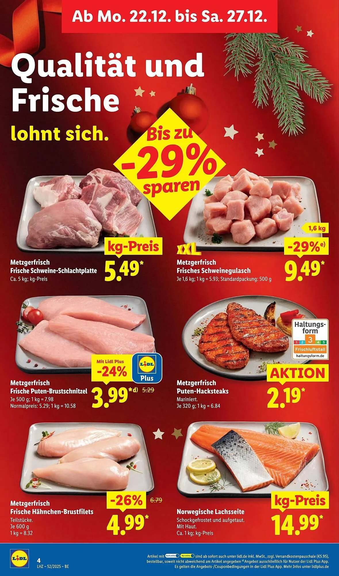 Lidl Prospekt von 22. Dezember bis 28. Dezember 2025 - Prospekt seite 10