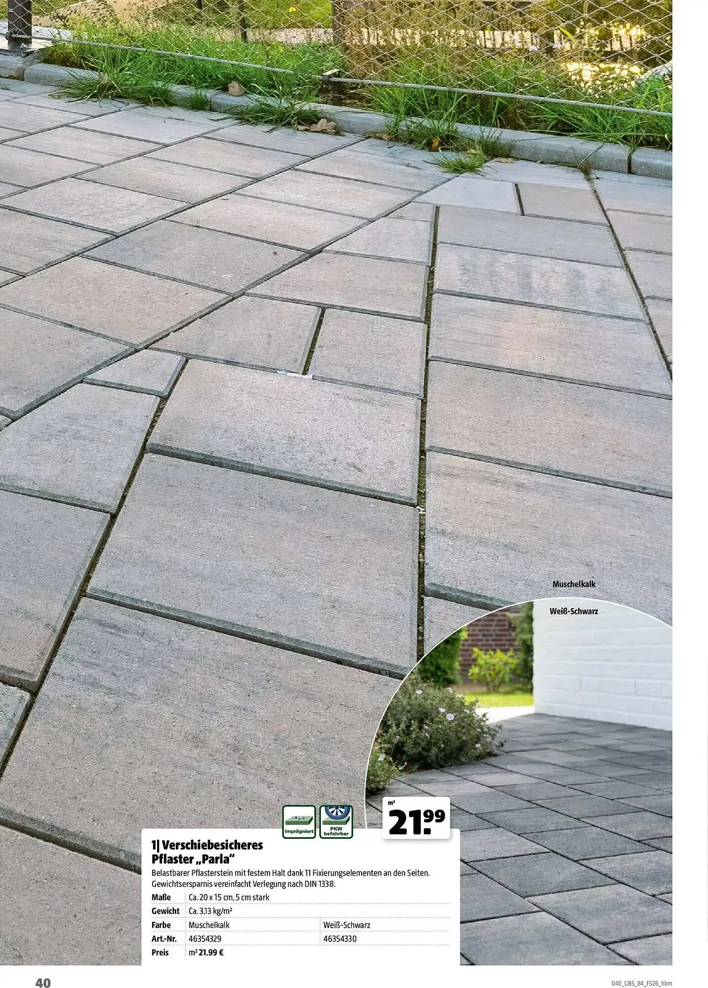 Hagebau Prospekt von 2. März bis 31. Dezember 2026 - Prospekt seite 40