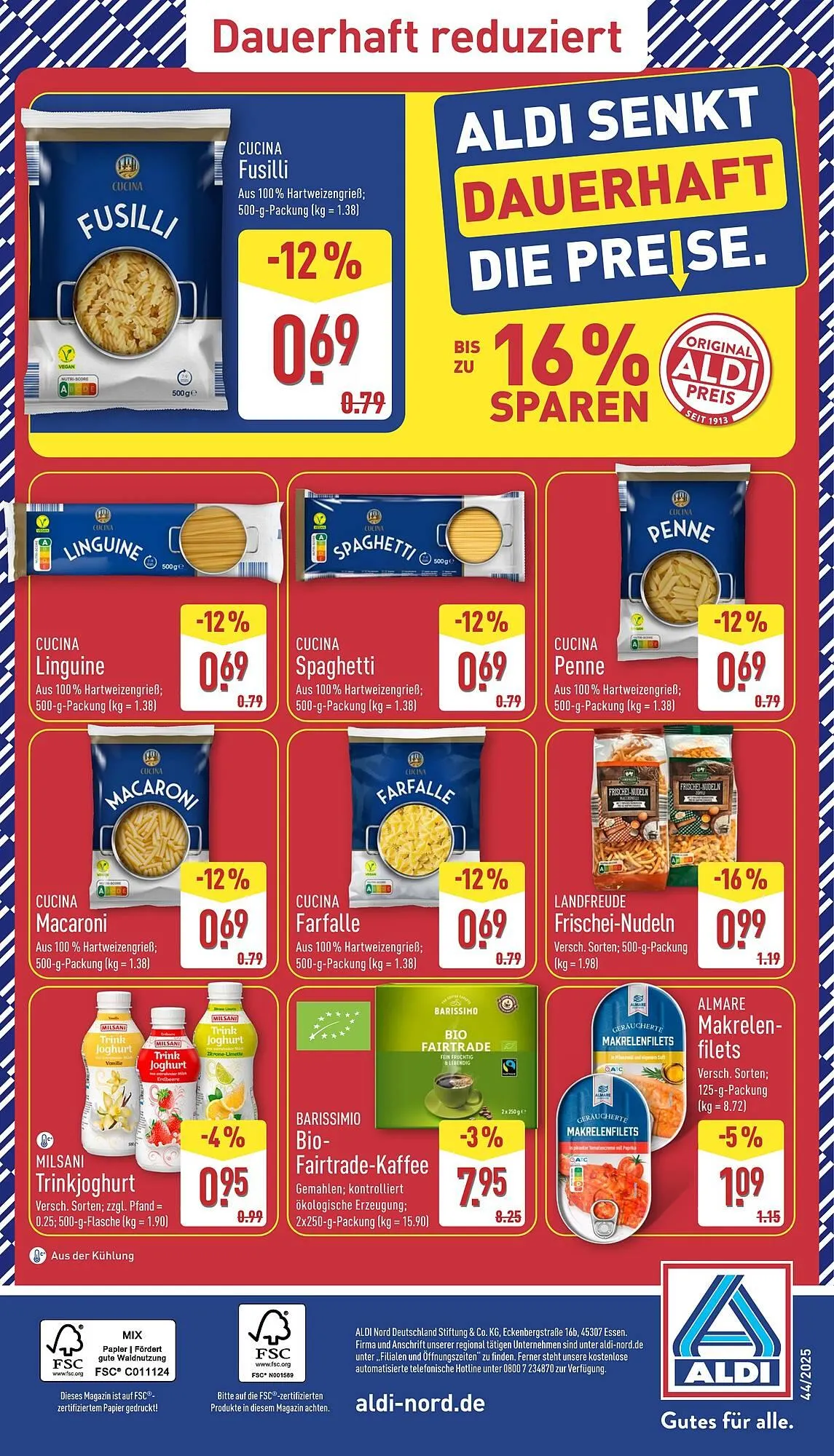 Aldi Nord Prospekt von 27. Oktober bis 2. November 2025 - Prospekt seite 36