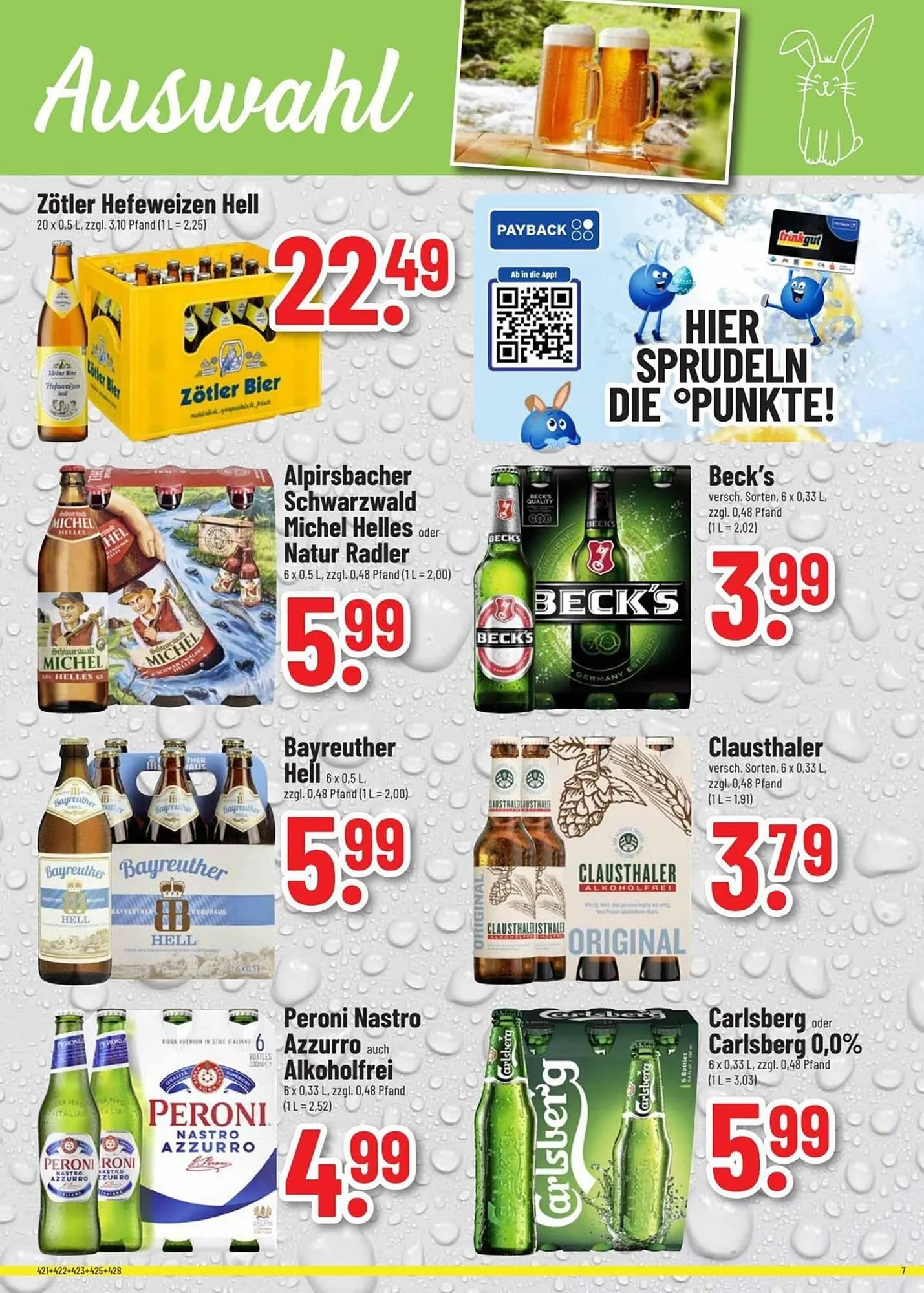 trinkgut Prospekt von 20. April bis 26. April 2025 - Prospekt seite 7