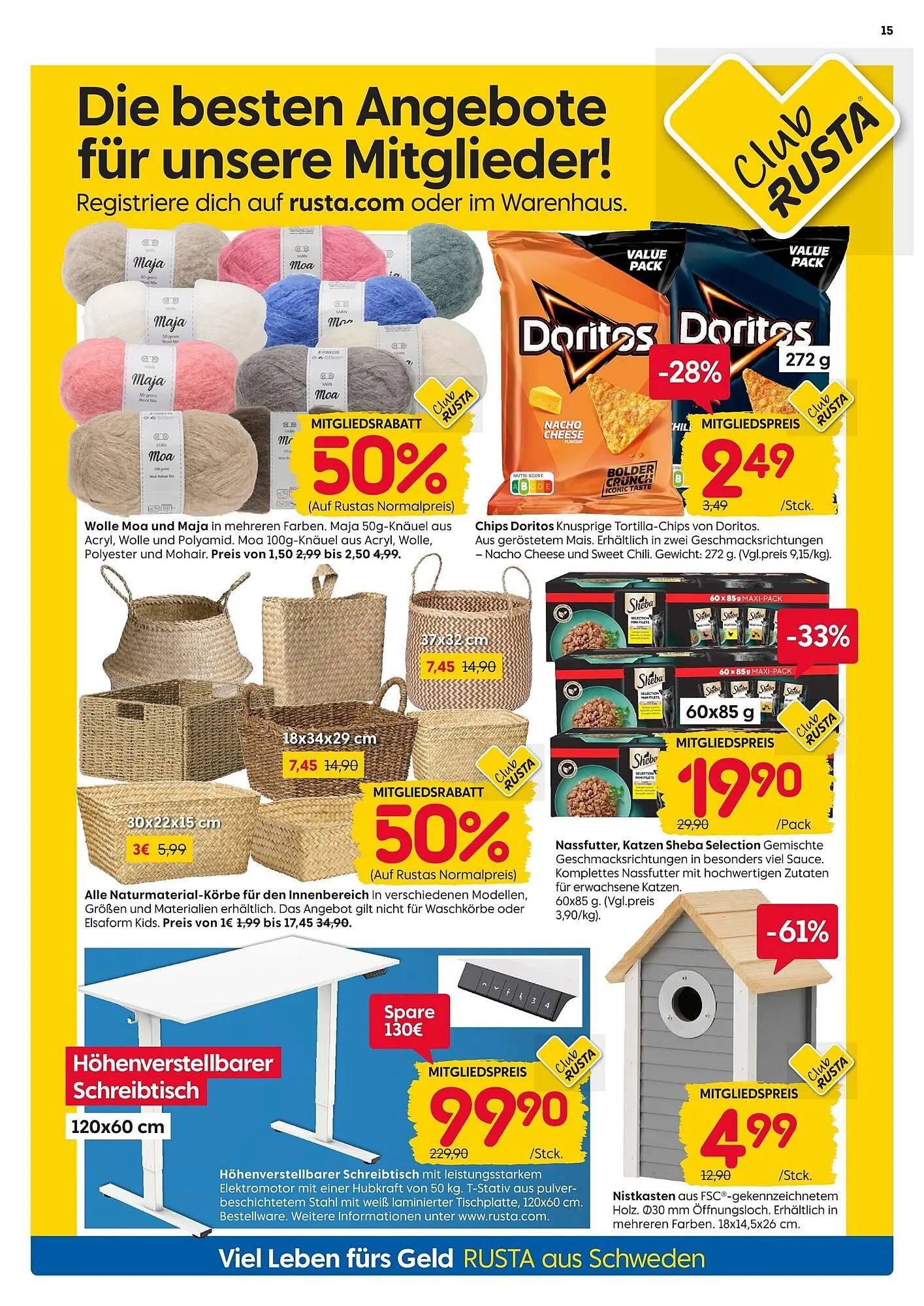 Rusta Prospekt von 28. Februar bis 6. März 2026 - Prospekt seite 15