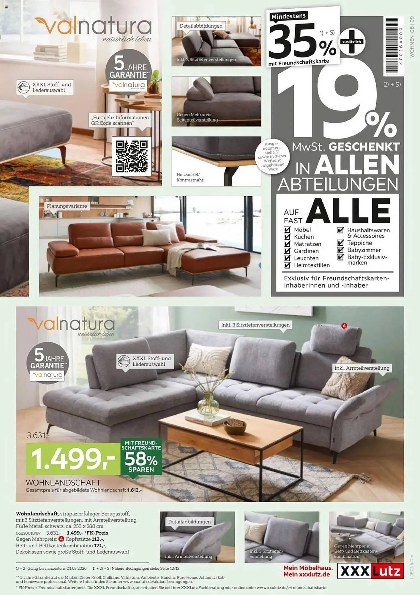 XXXLutz Prospekt von 15. Februar bis 1. März 2026 - Prospekt seite 9