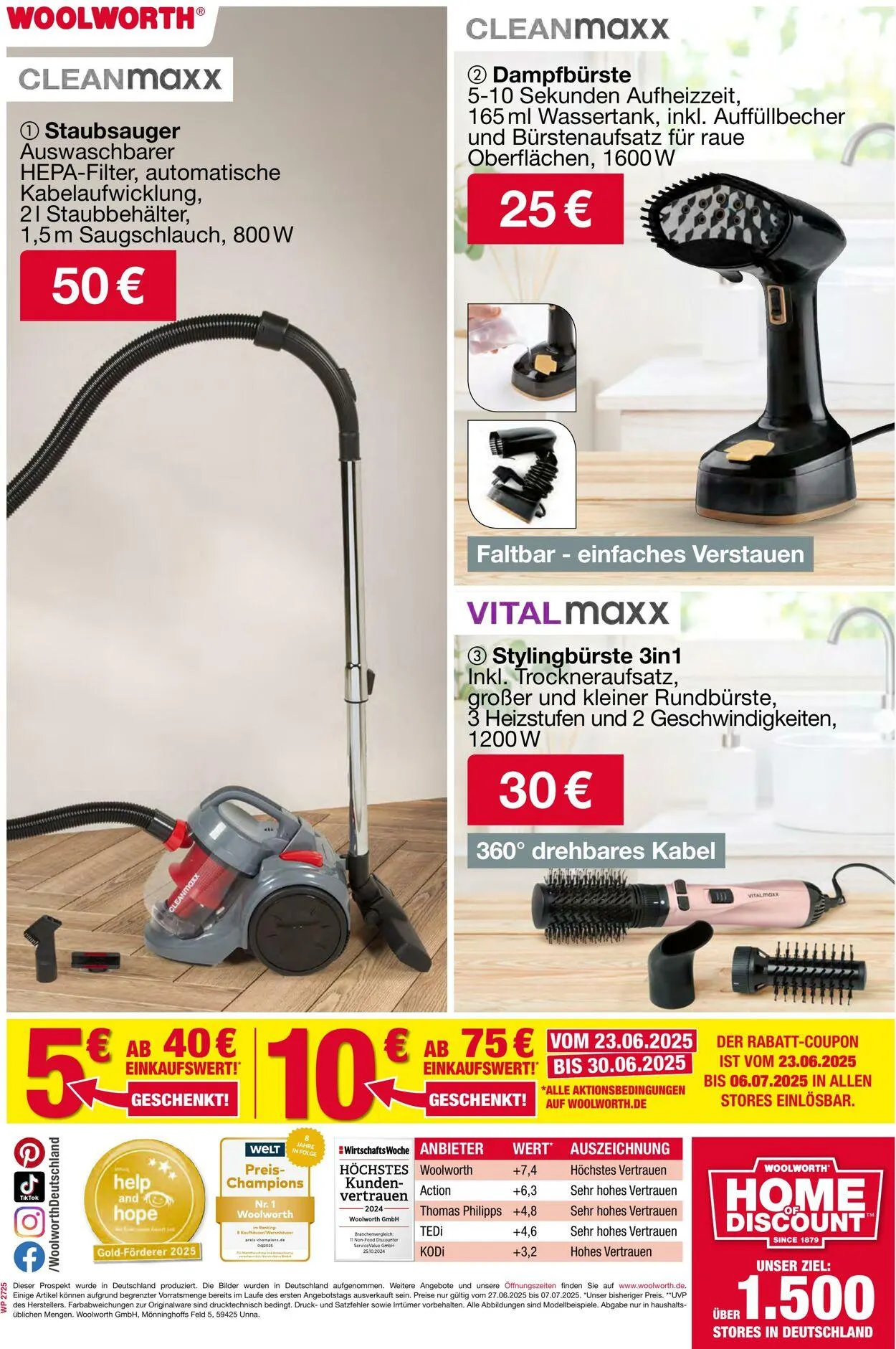 Woolworth Aktueller Prospekt von 30. Juni bis 14. Juli 2025 - Prospekt seite 42