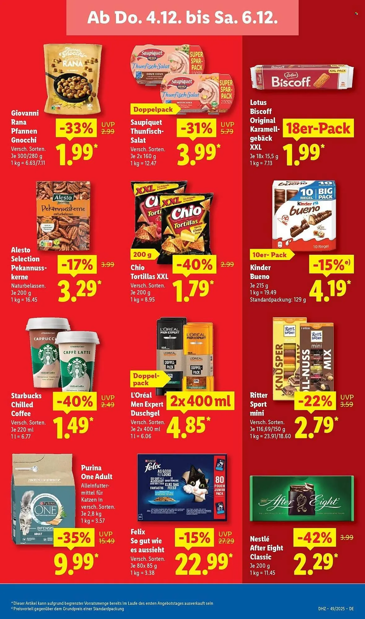 Lidl Prospekt von 1. Dezember bis 6. Dezember 2025 - Prospekt seite 63