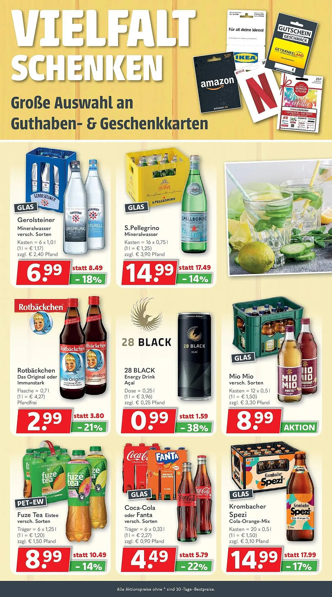 Getränkeland Prospekt von 15. März bis 28. März 2026 - Prospekt seite 6