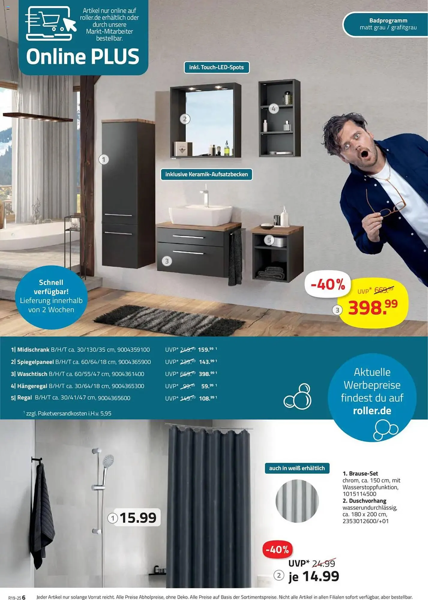 ROLLER Prospekt von 29. Juni bis 2. August 2025 - Prospekt seite 6