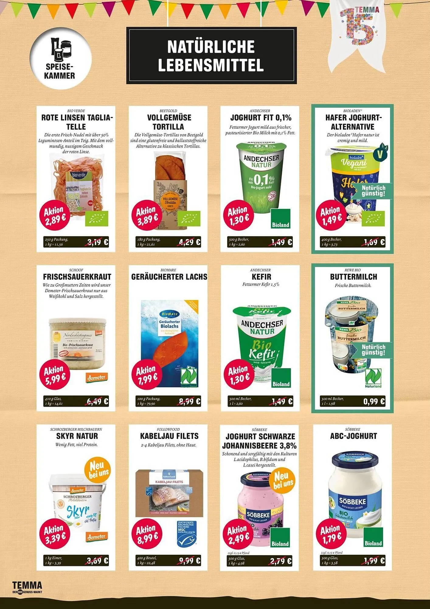 Temma Prospekt von 19. März bis 29. März 2025 - Prospekt seite 4