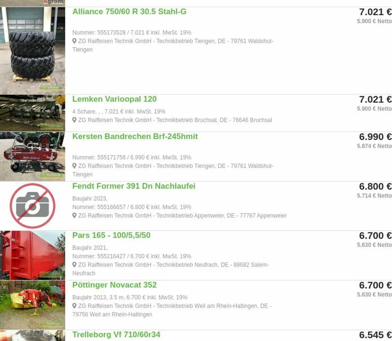 ZG Raiffeisen Aktueller Prospekt von 10. März bis 19. März 2025 - Prospekt seite 31