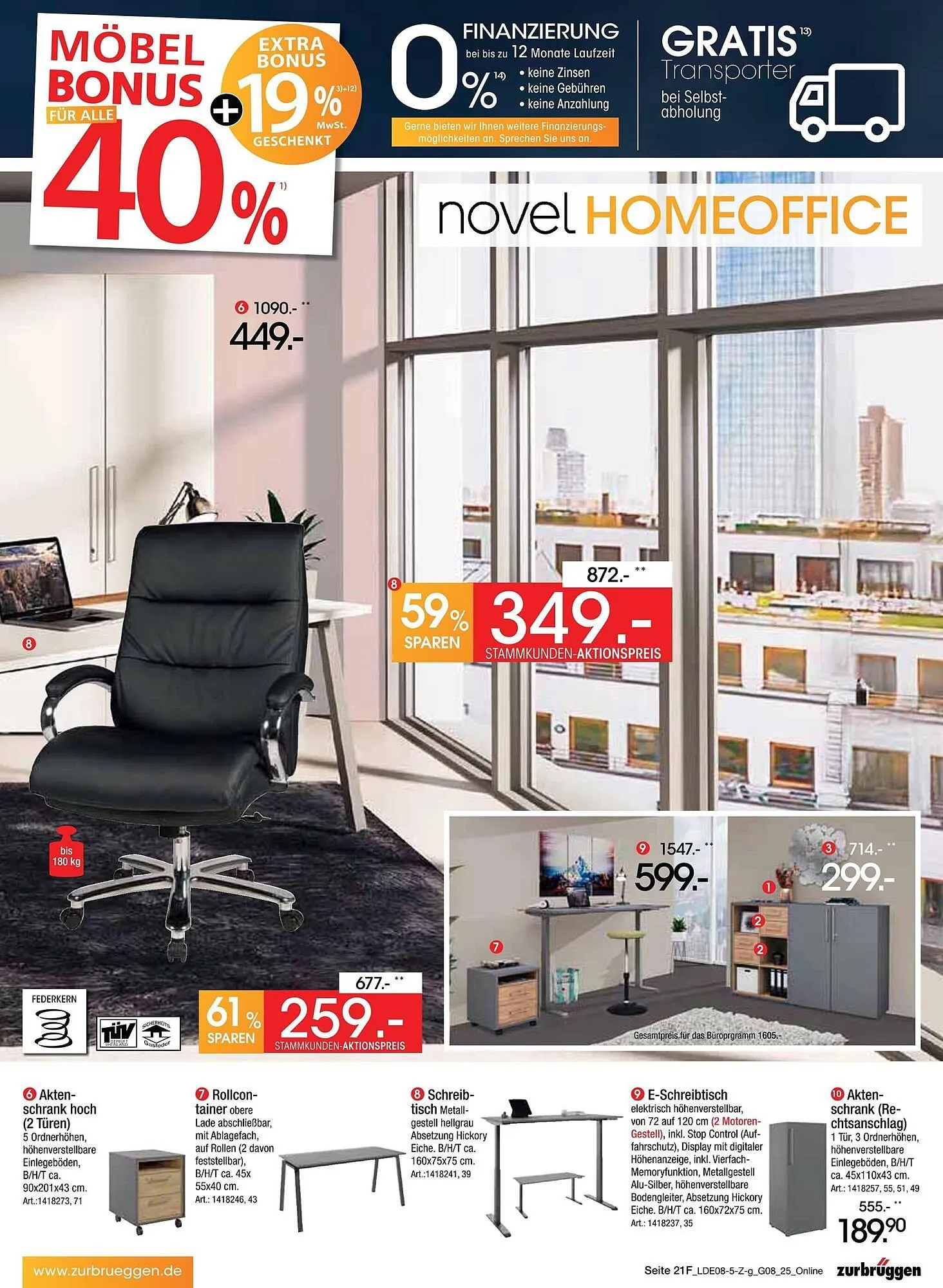 Zurbrüggen Prospekt von 2. August bis 23. August 2025 - Prospekt seite 35