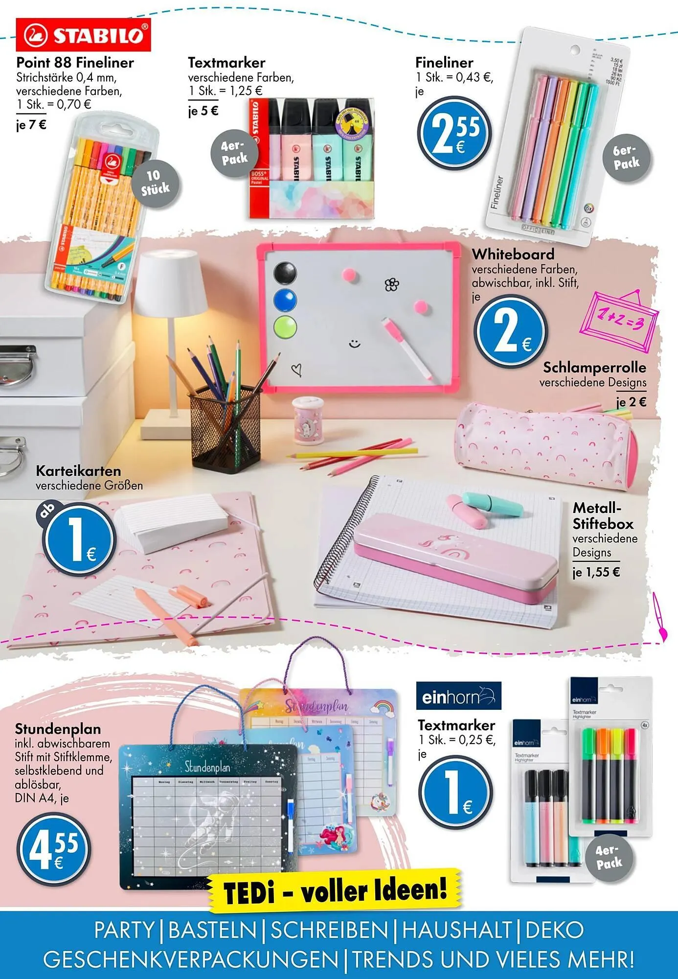 TEDi Flugblatt von 8. August bis 17. August 2024 - Flugblätt seite  9