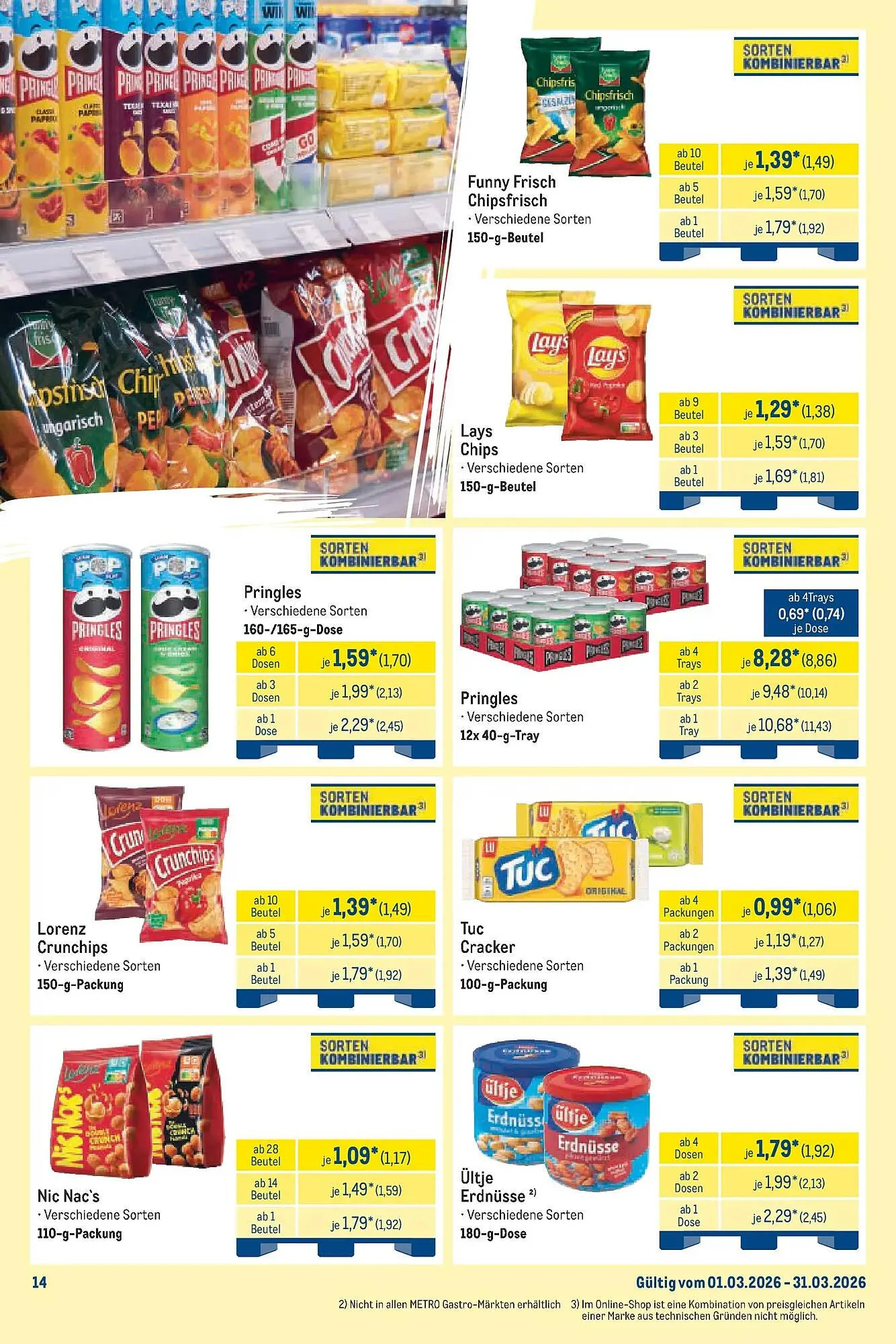 METRO Prospekt von 8. März bis 14. März 2026 - Prospekt seite 14