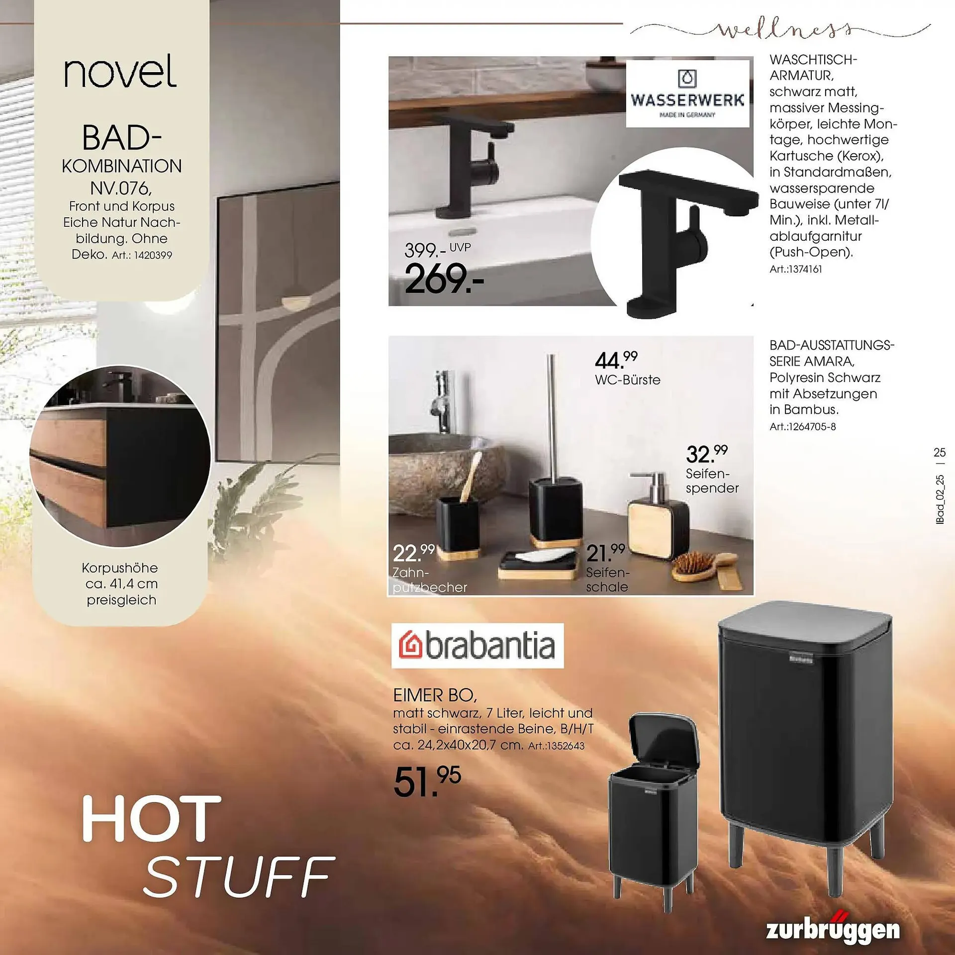 Zurbrüggen Prospekt von 9. Juni bis 31. Dezember 2025 - Prospekt seite 25