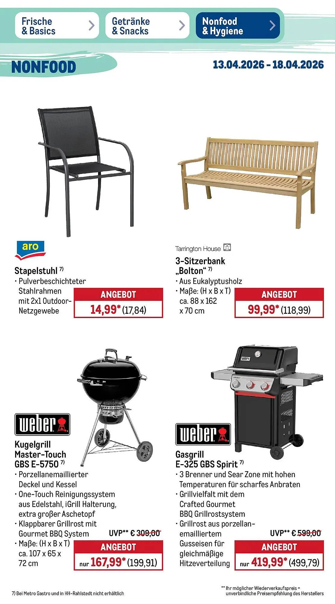 METRO Prospekt von 12. April bis 18. April 2026 - Prospekt seite 46
