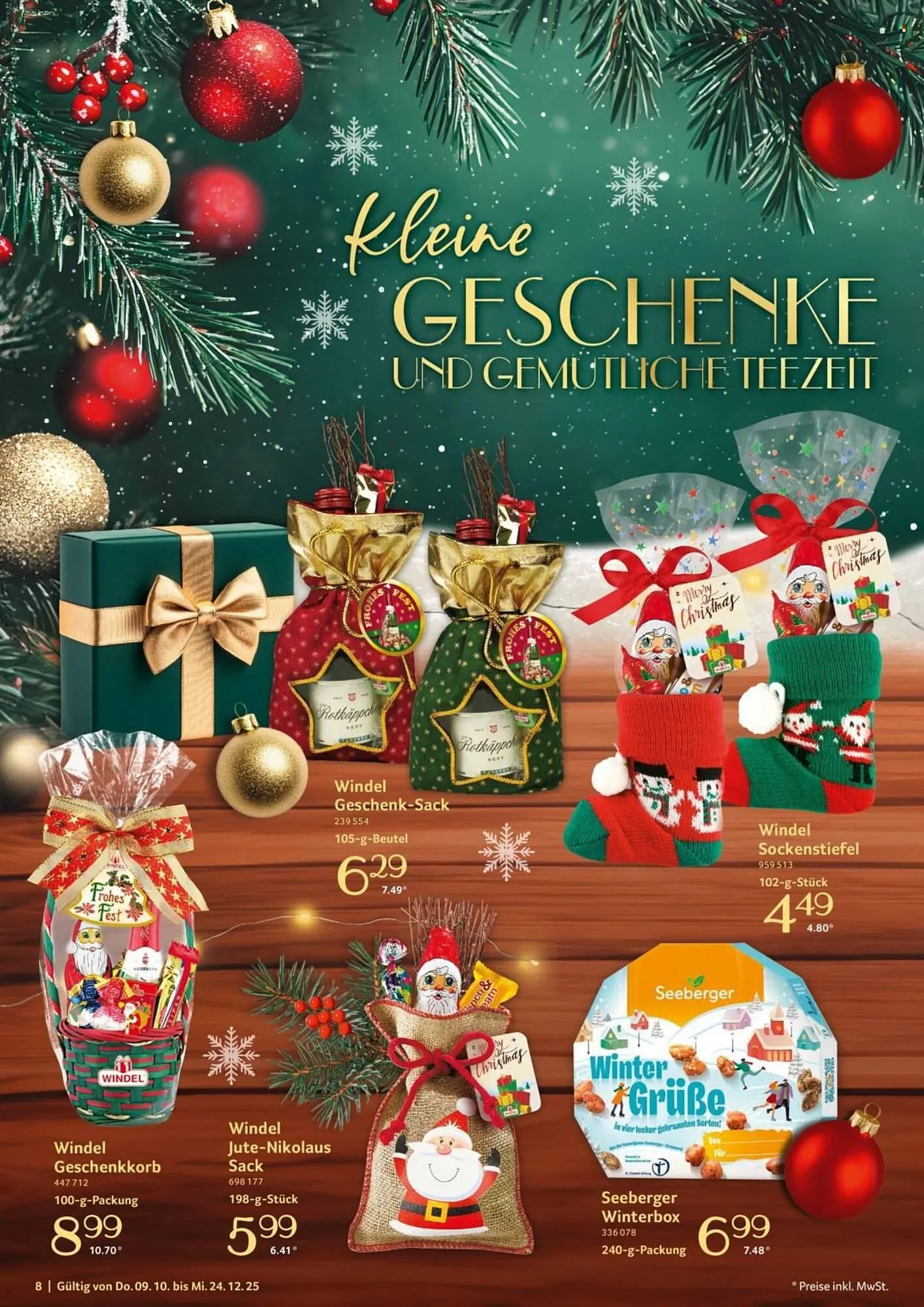 Selgros Prospekt von 9. Oktober bis 24. Dezember 2025 - Prospekt seite 8