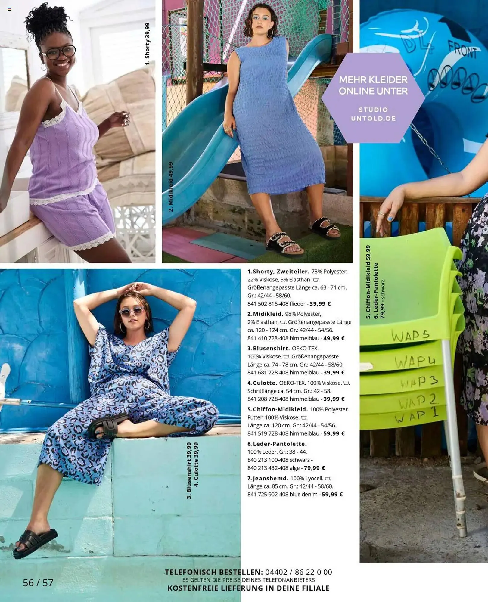 Ulla Popken Prospekt von 1. Juni bis 30. Juni 2025 - Prospekt seite 56