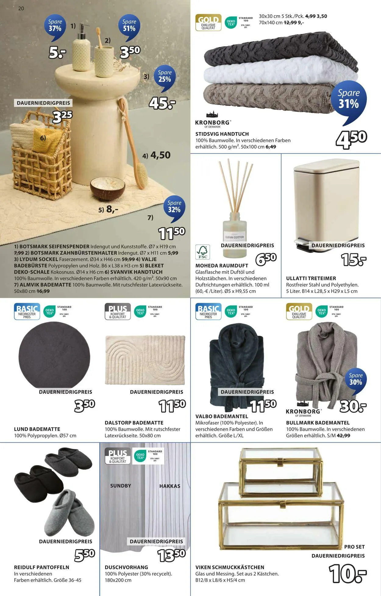 JYSK von 14. April bis 28. April 2025 - Prospekt seite 21