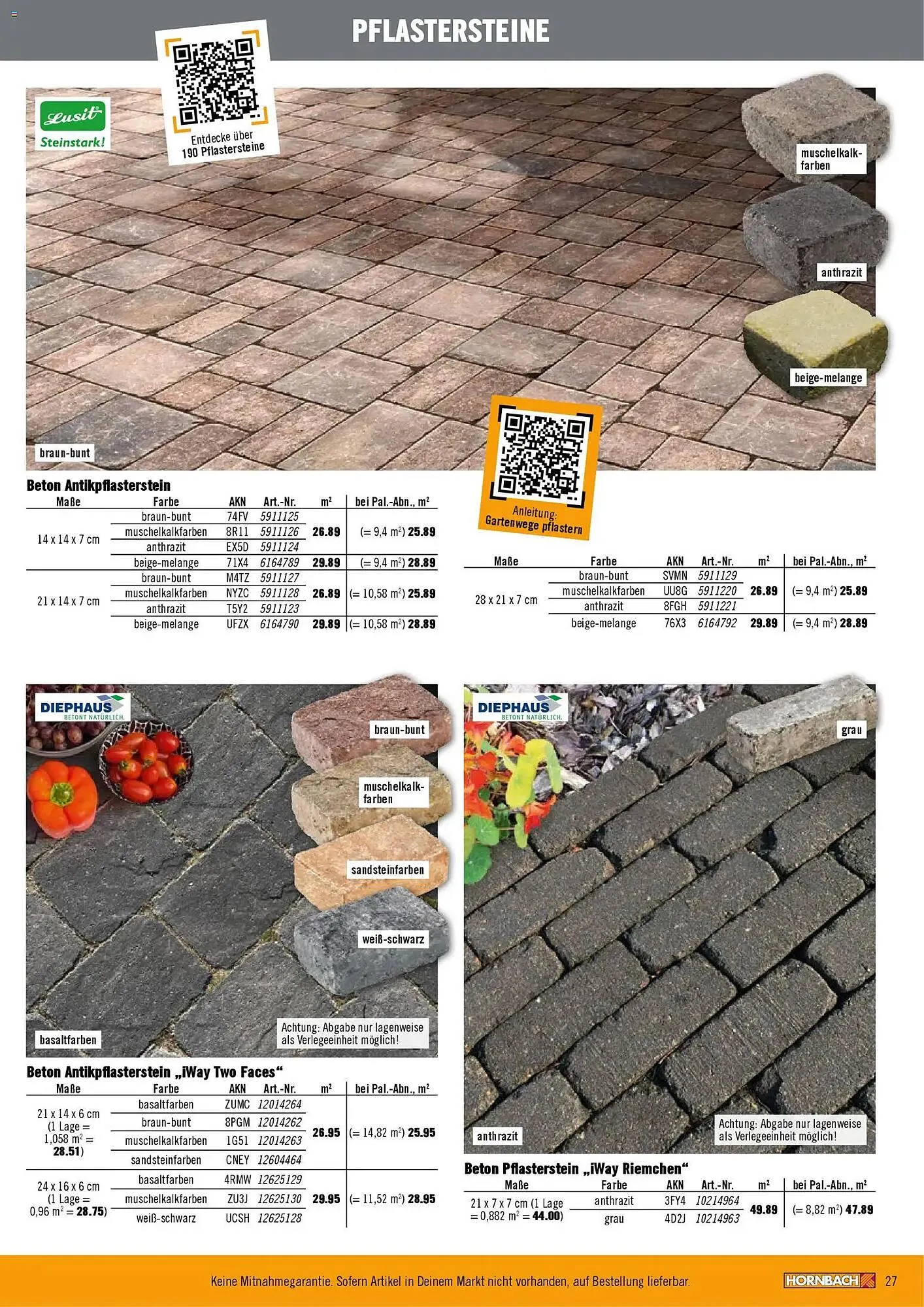 Hornbach Prospekt von 12. Februar bis 31. Dezember 2026 - Prospekt seite 27