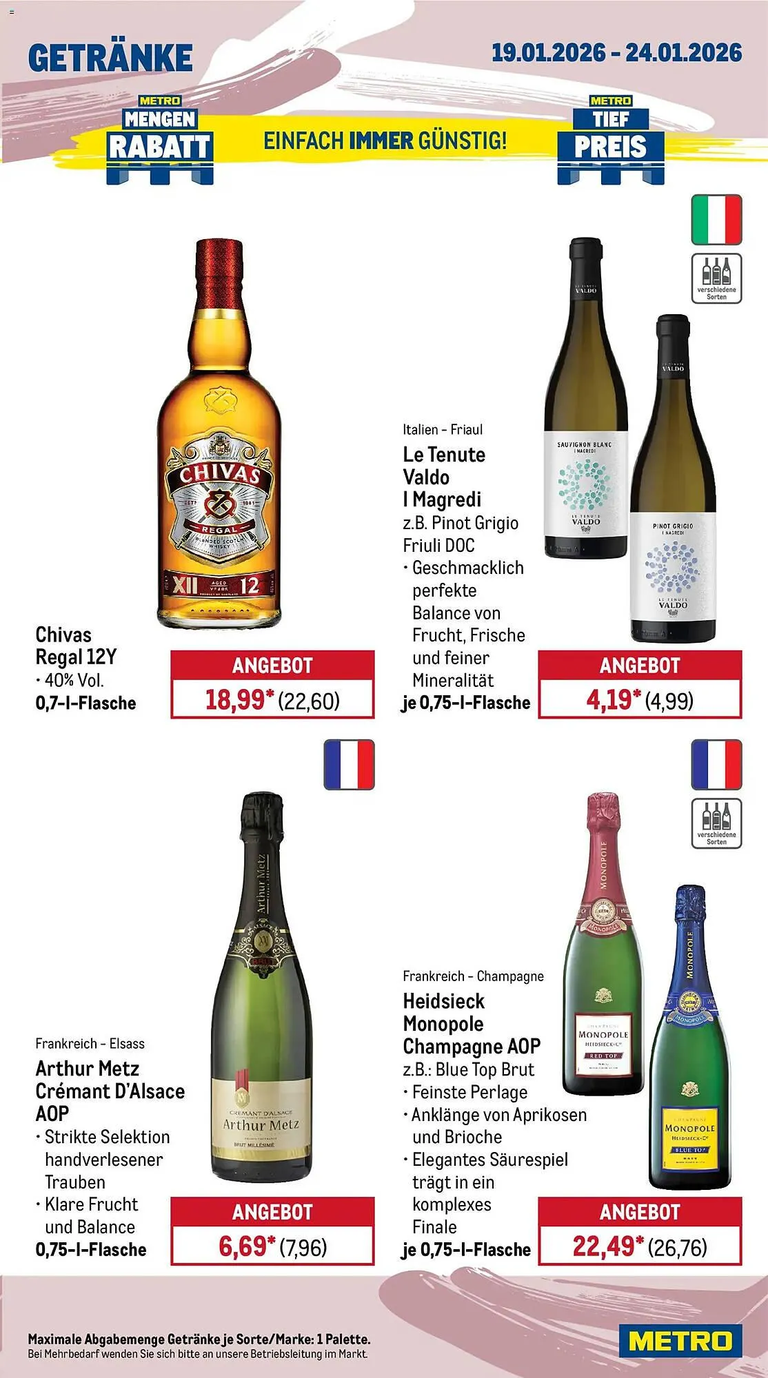 METRO Prospekt von 19. Januar bis 24. Januar 2026 - Prospekt seite 17