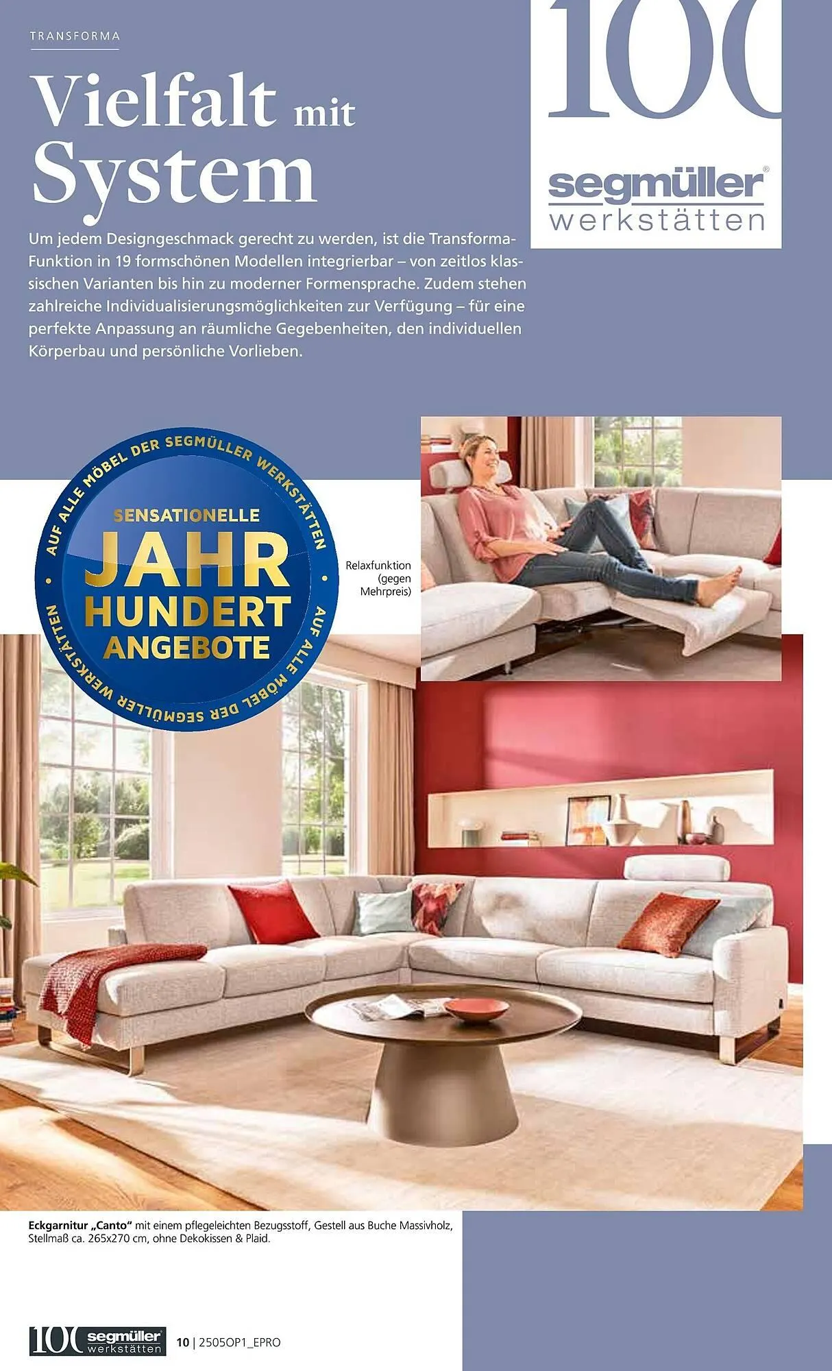 Segmüller Prospekt von 24. Mai bis 31. August 2025 - Prospekt seite 10