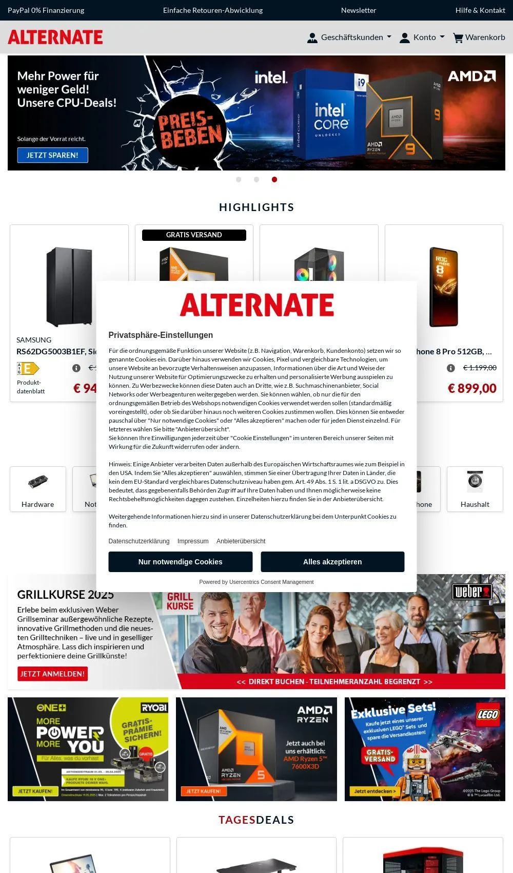 Alternate von 24. März bis 2. April 2025 - Prospekt seite 2