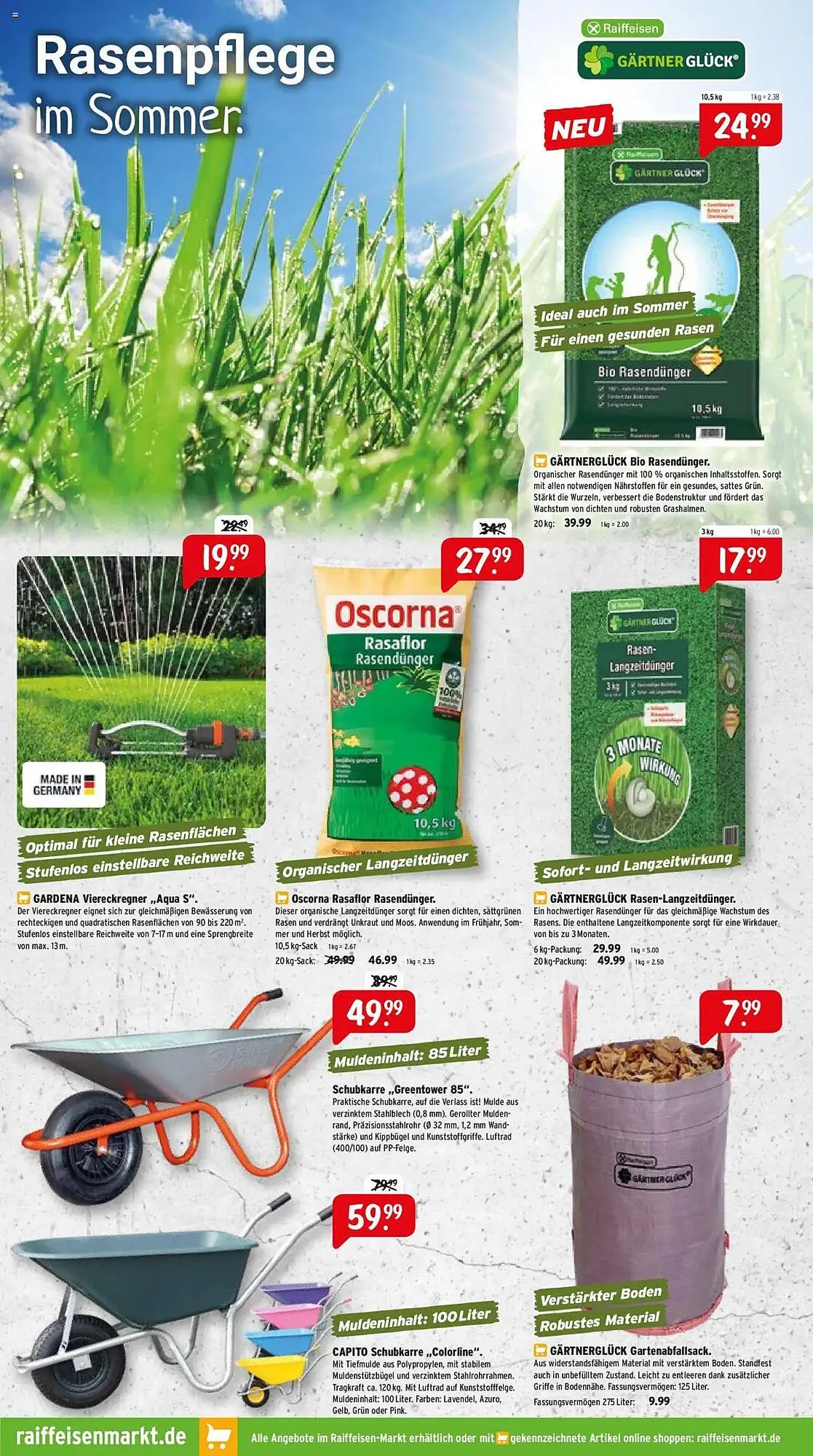 Raiffeisen Markt Prospekt von 1. Juli bis 31. Juli 2025 - Prospekt seite 6