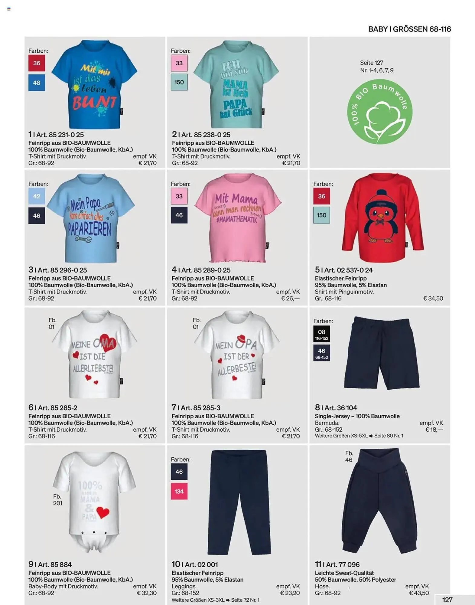 Trigema Prospekt von 1. September bis 28. Februar 2026 - Prospekt seite 128