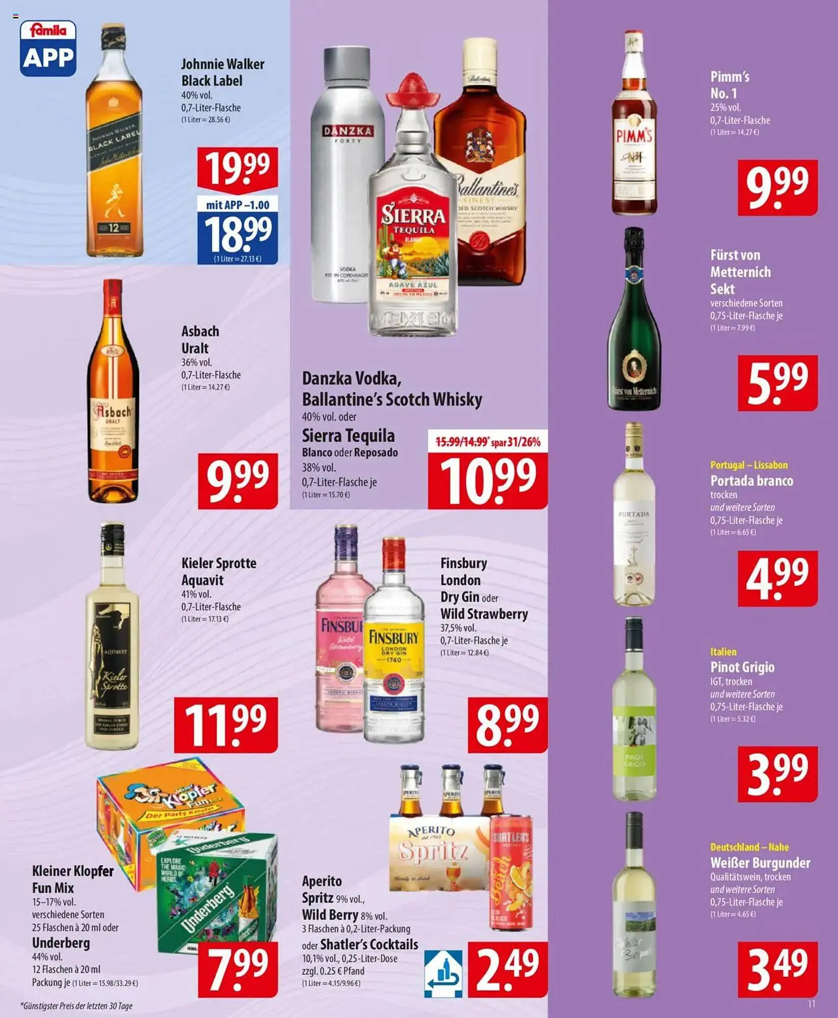 Famila Nord Ost Prospekt von 12. Mai bis 17. Mai 2025 - Prospekt seite 11