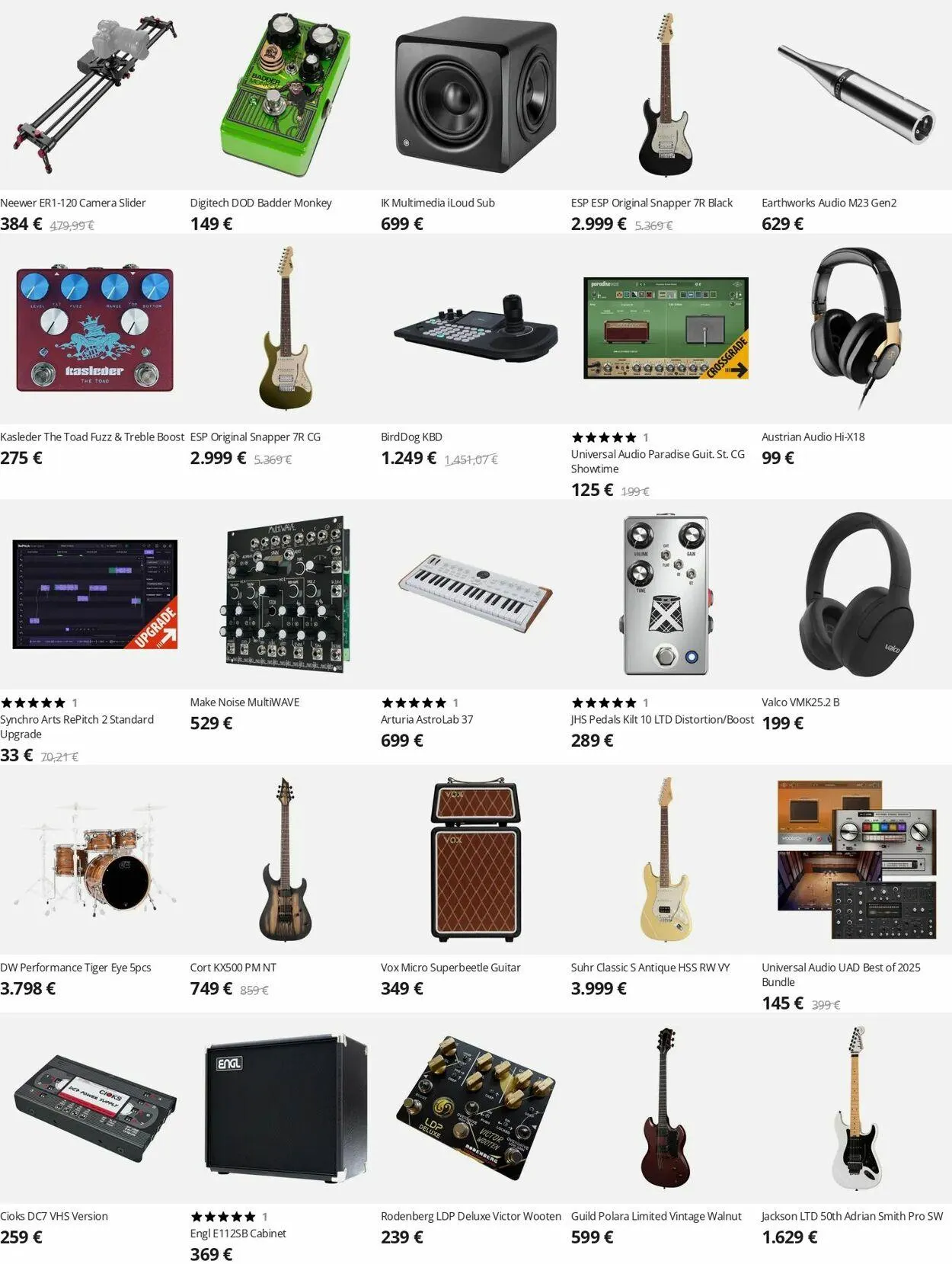 Thomann Aktueller Prospekt von 22. Dezember bis 31. Dezember 2025 - Prospekt seite 3