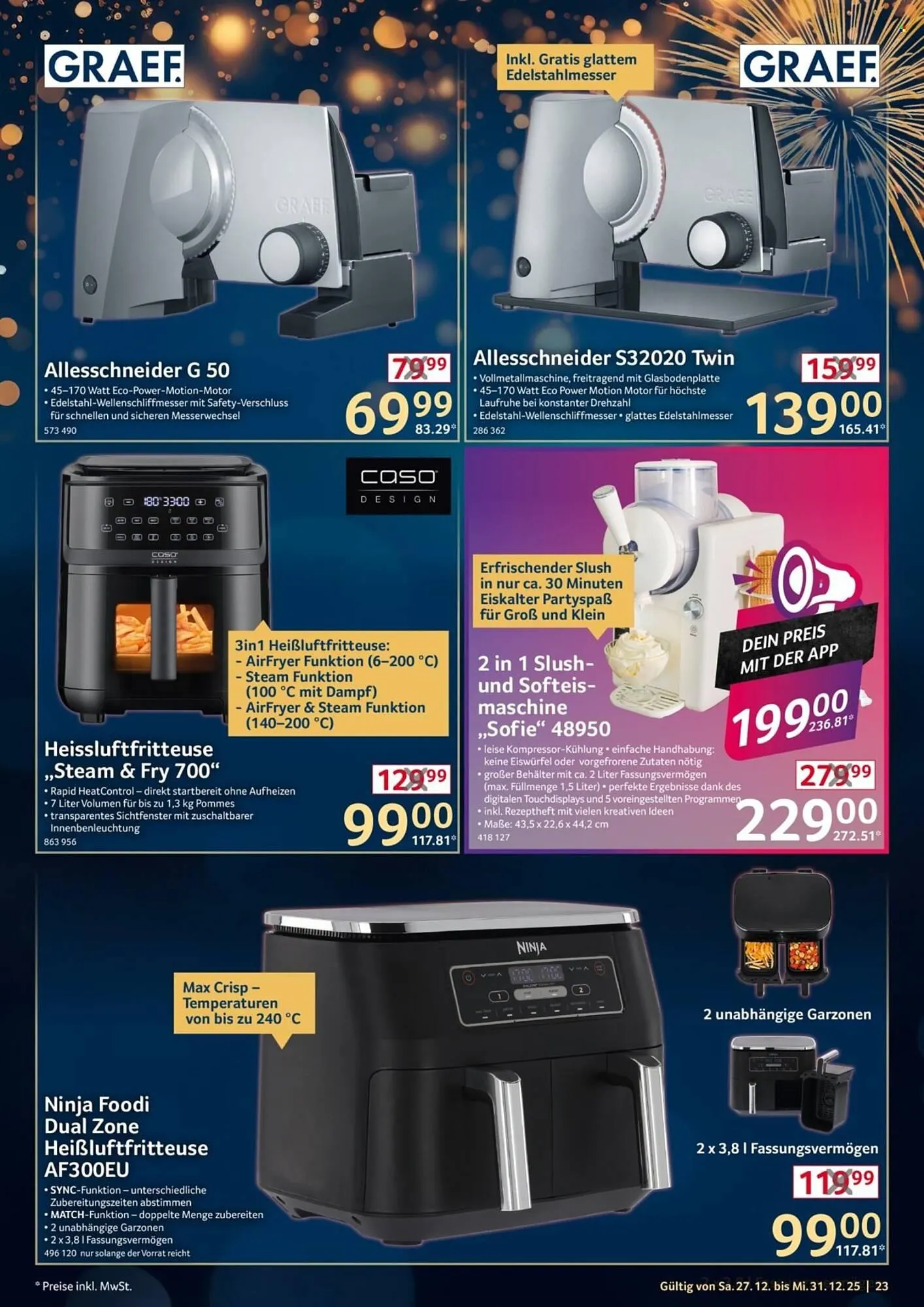 Selgros Prospekt von 27. Dezember bis 31. Dezember 2025 - Prospekt seite 23