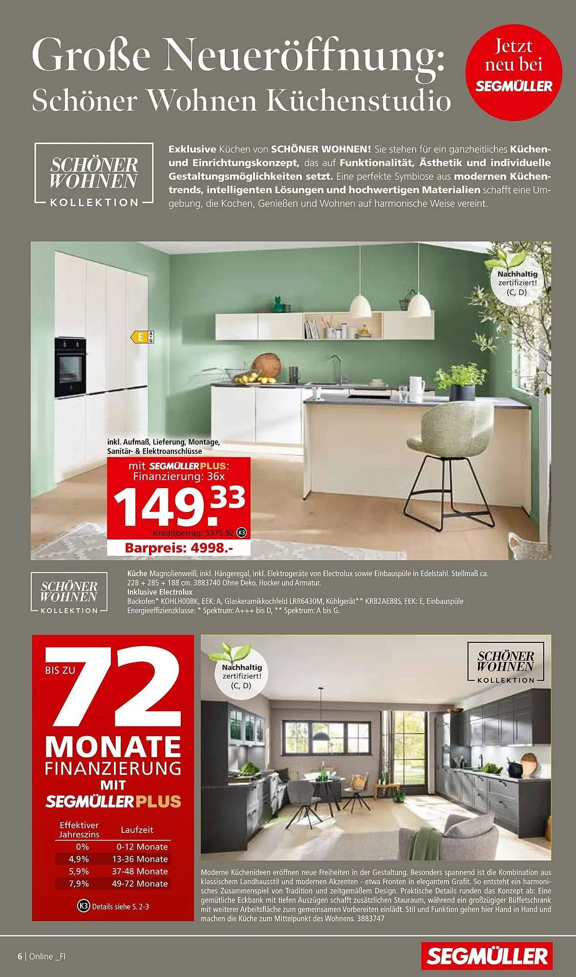 Segmüller Prospekt von 13. April bis 6. Juni 2026 - Prospekt seite 8