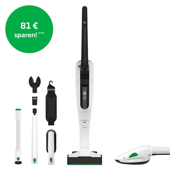 VK7 Akku-Staubsauger – DER Staubsauger für kleine Felle