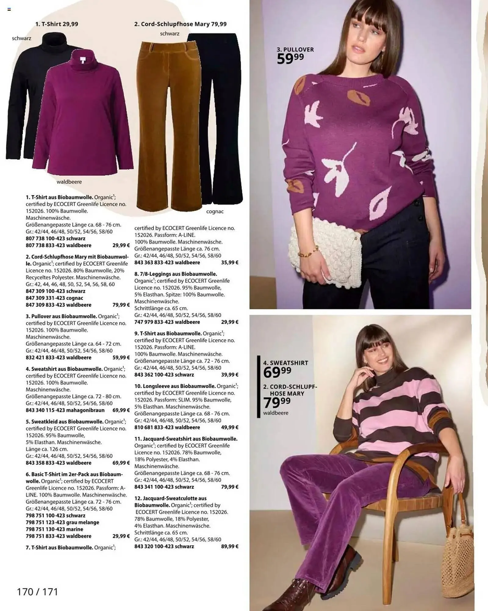 Ulla Popken Katalog von 1. Oktober bis 31. Oktober 2025 - Prospekt seite 170