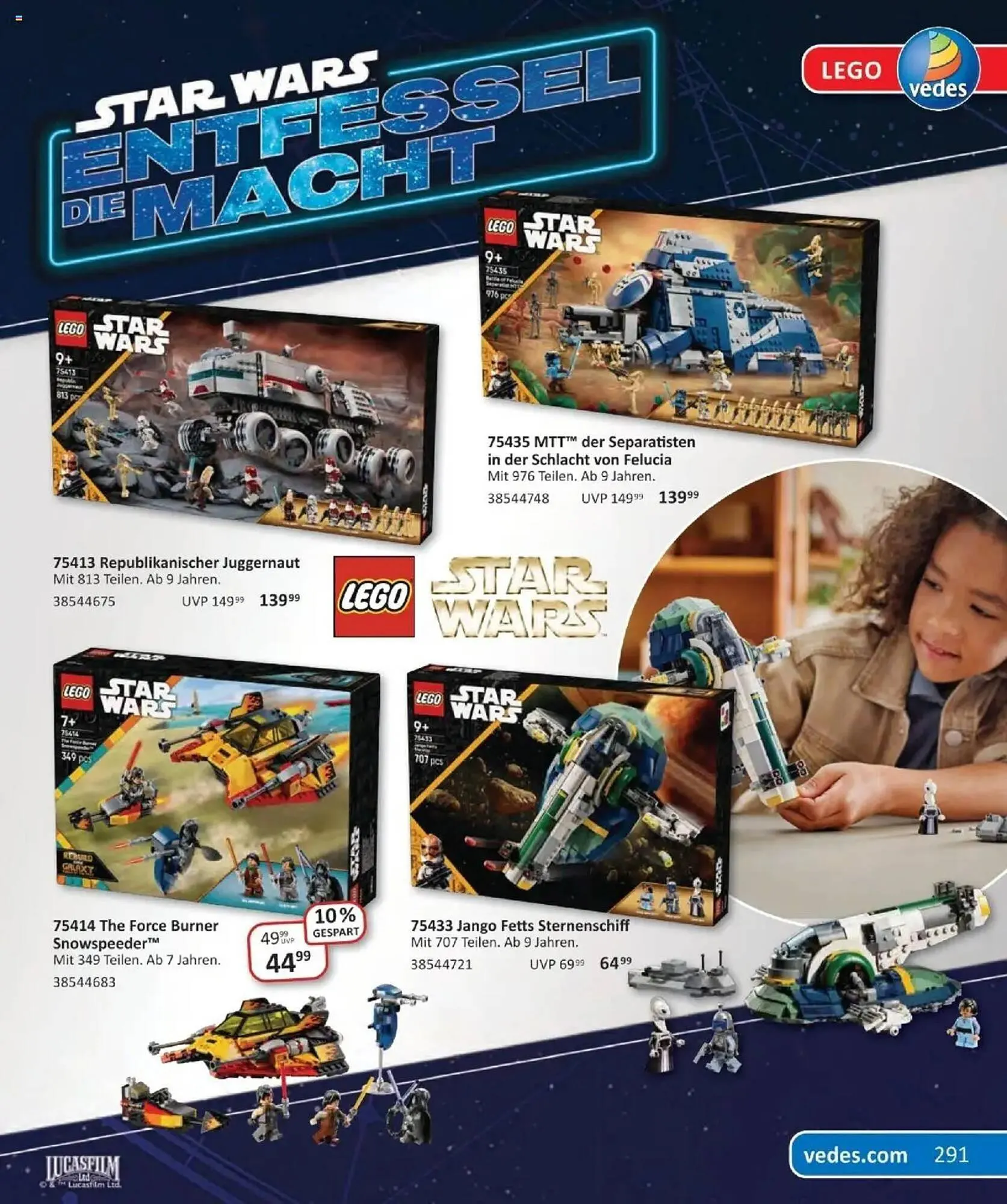 Vedes Prospekt von 29. September bis 6. Januar 2026 - Prospekt seite 291