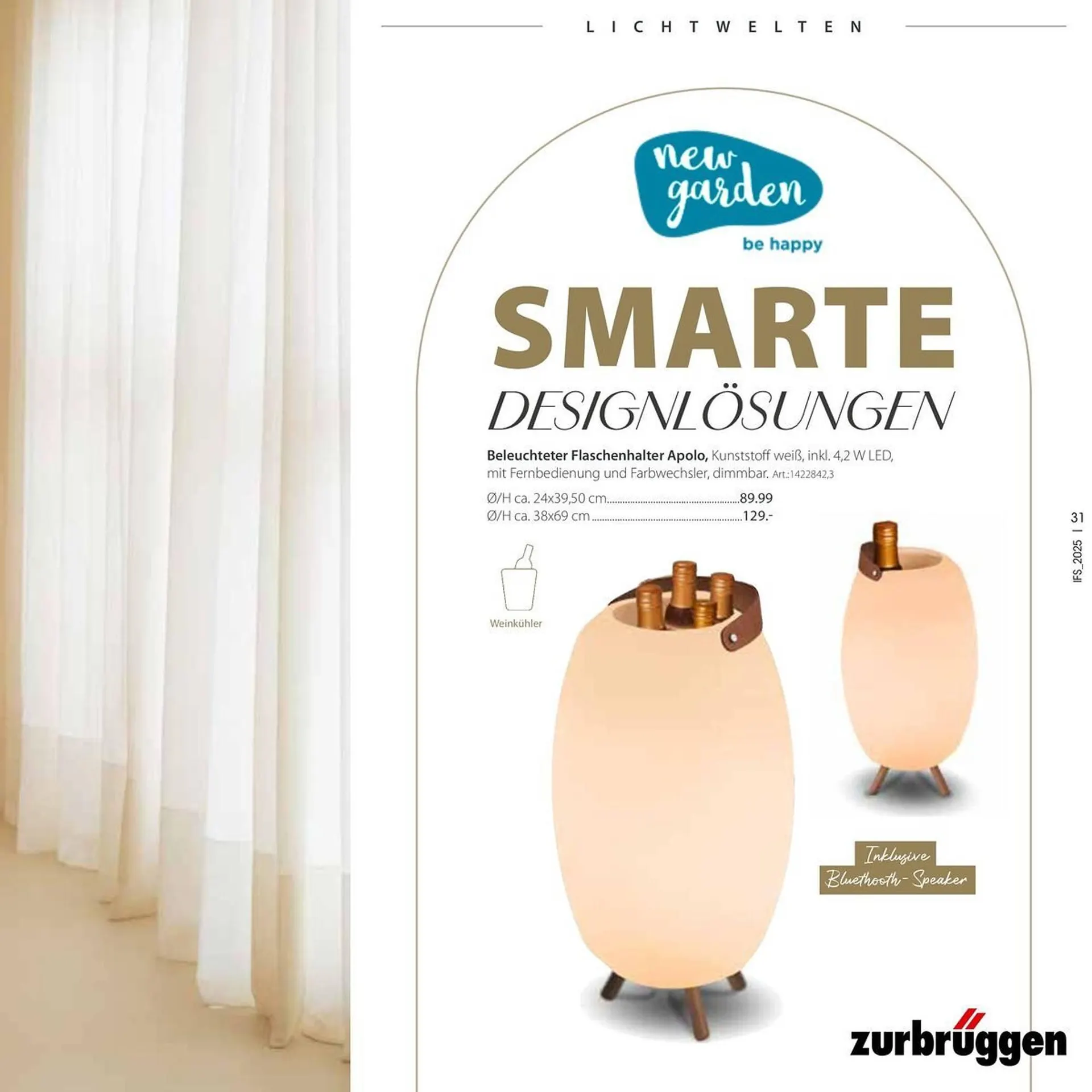 Zurbrüggen Prospekt von 18. Mai bis 7. Juni 2025 - Prospekt seite 31