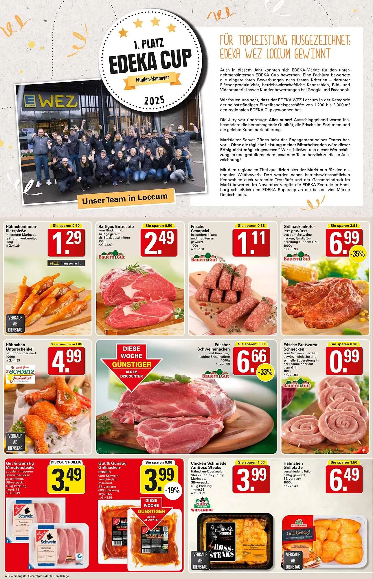 WEZ Prospekt von 16. Juni bis 21. Juni 2025 - Prospekt seite 6