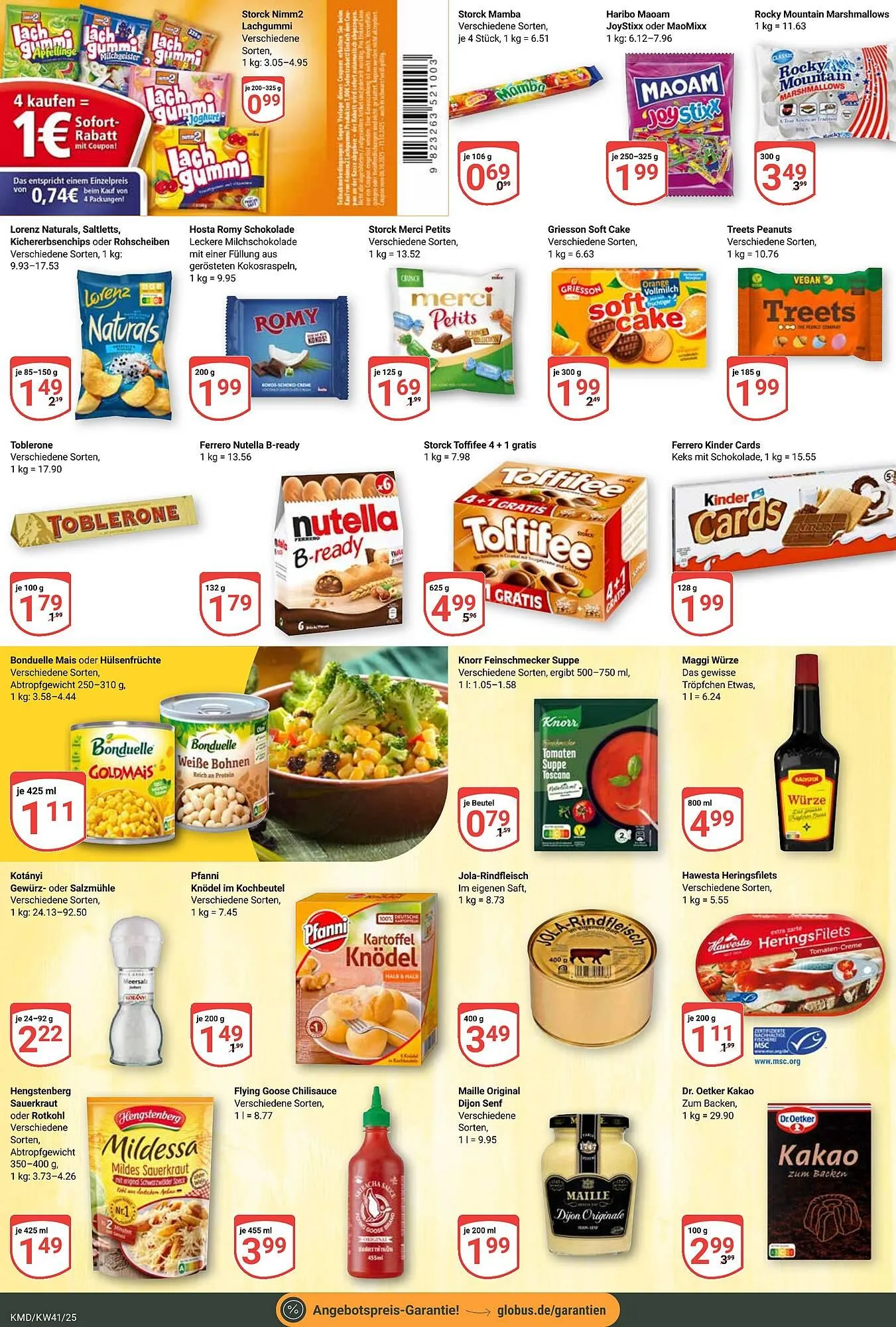 Globus Prospekt von 6. Oktober bis 11. Oktober 2025 - Prospekt seite 16