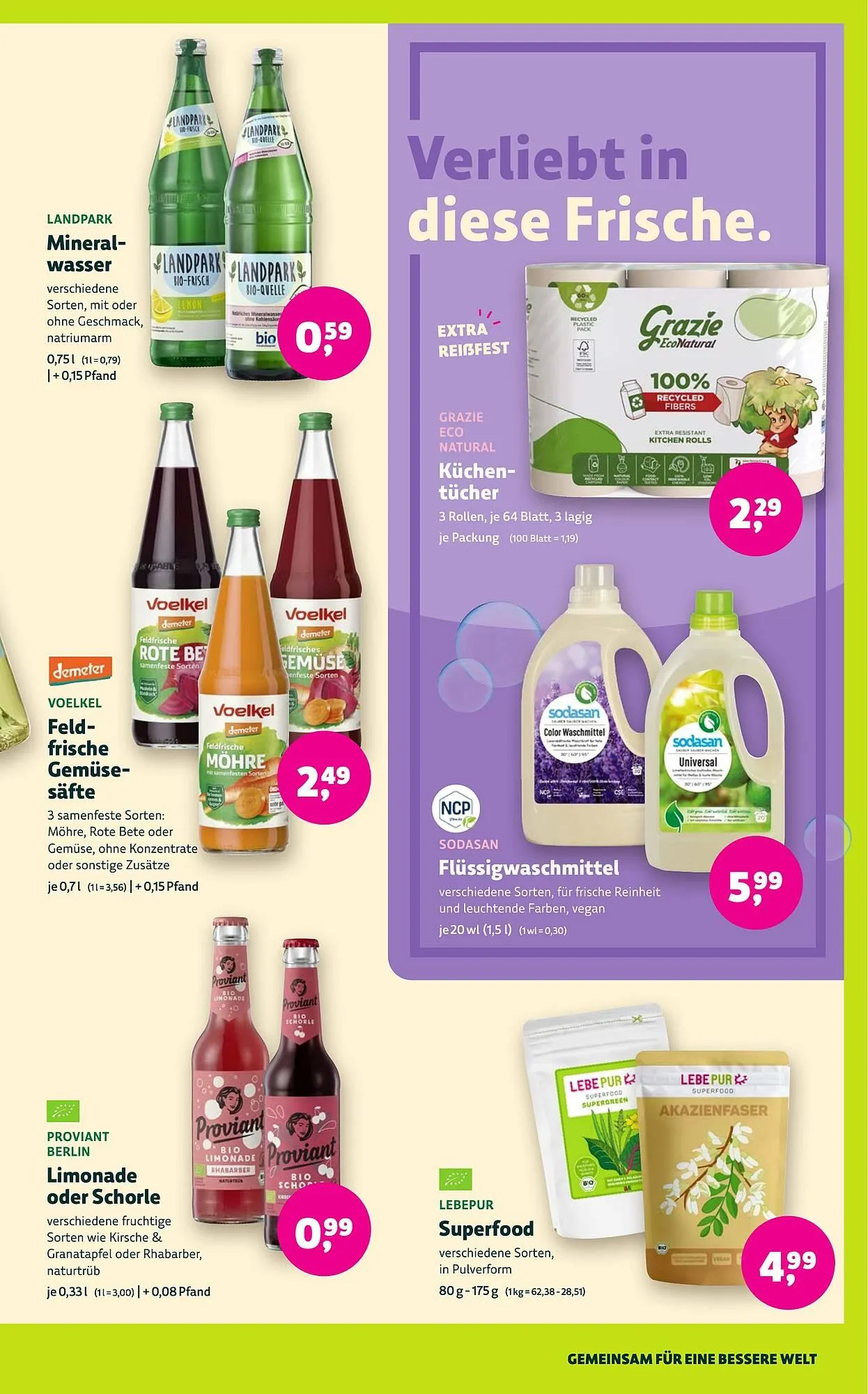 Aleco Biomarkt Prospekt von 22. April bis 5. Mai 2026 - Prospekt seite 13